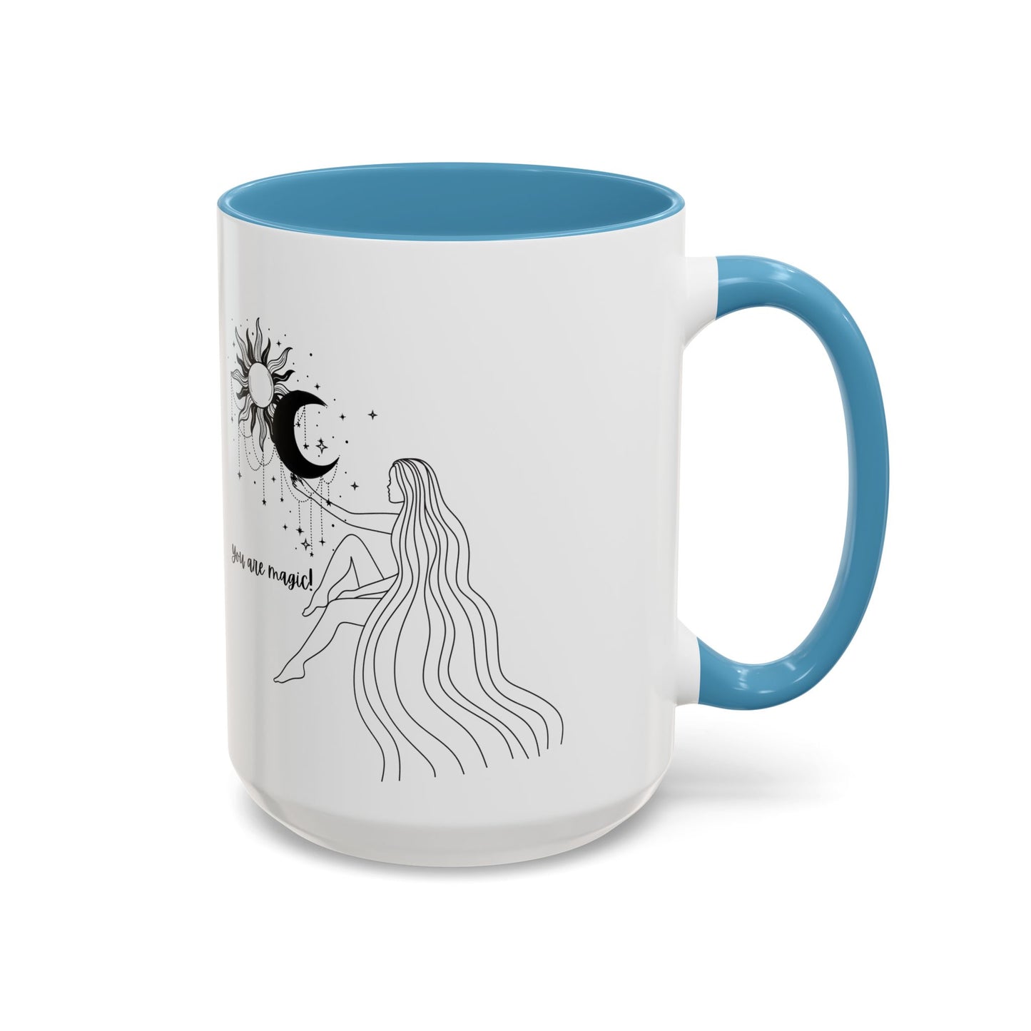 You are Magic mug coffee mug Spiritual gift moon mug witchy mug Goddess gift supervisor mug office bestie gift Boss Christmas gift for her