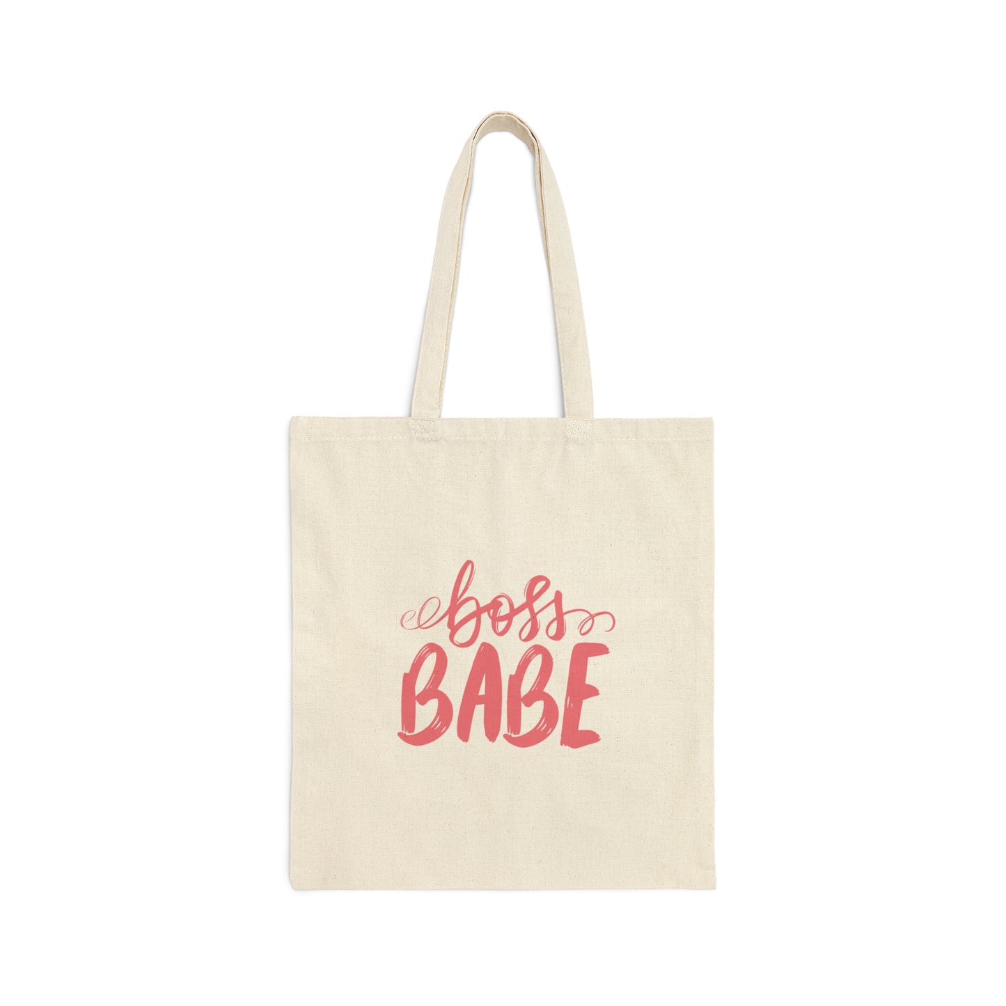 Boss Babe Tote, Boss babe energy bag, Summer Tote, Printed Cotton Canvas Tote Bag