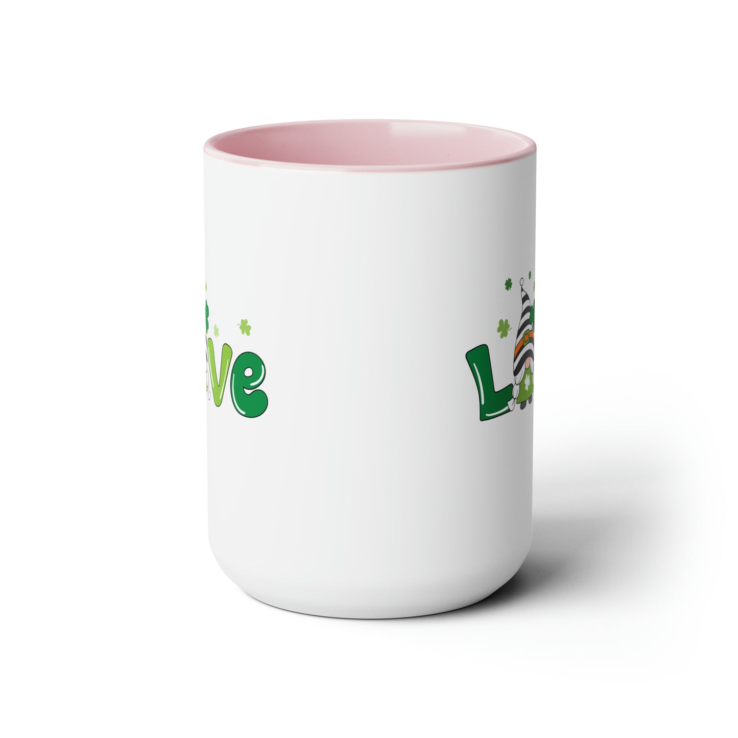 Gnome love mug Irish Love mug st Patrick's Day mug Valentines Day gift for her Coffee gift for him gift for her Mug wife Coffee tea 15oz