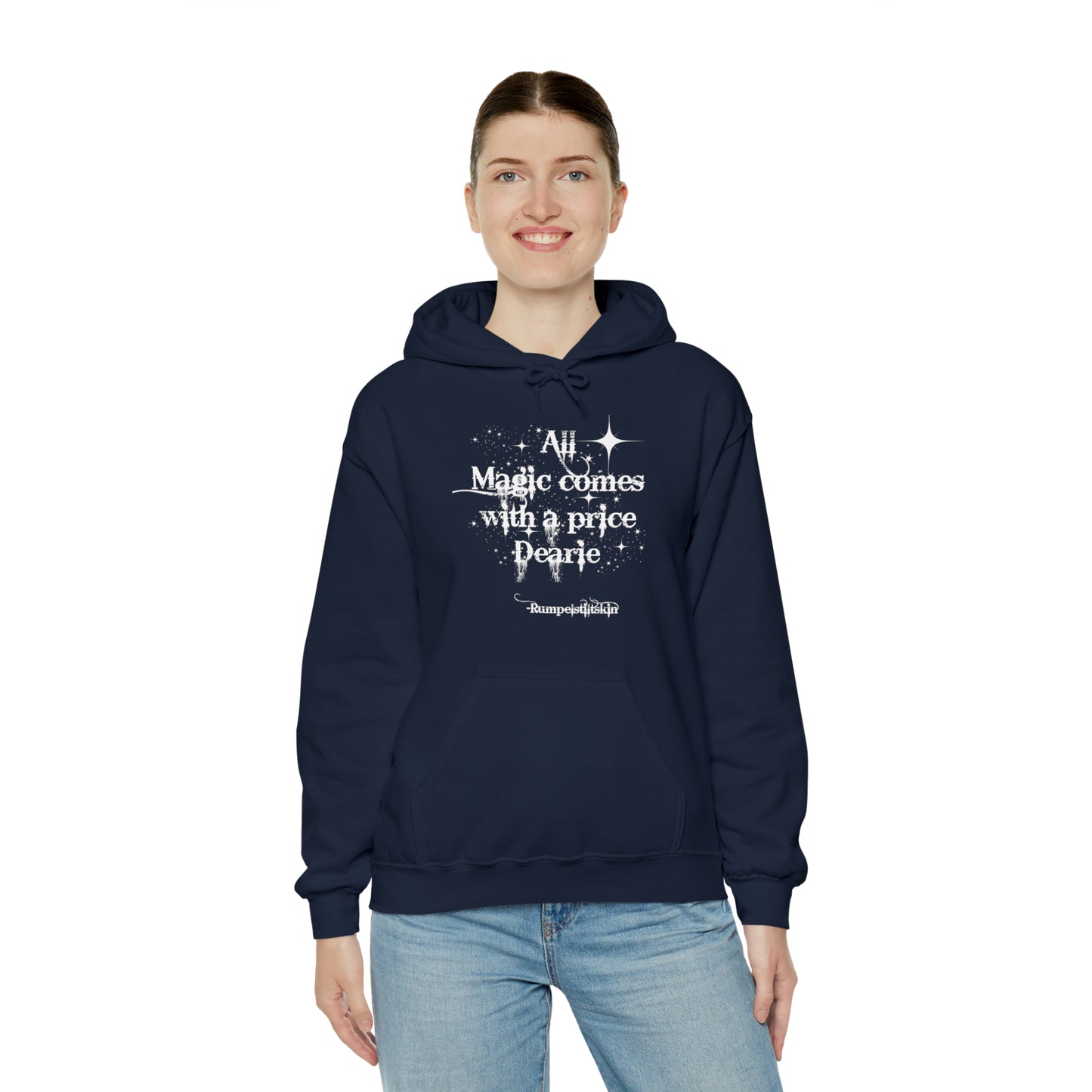 Once upon a time hoodie, funny sweatshirt,All magic comes with a price,Sweatshirt,best friend gift,adults gift,humor,Hooded Sweatshirt