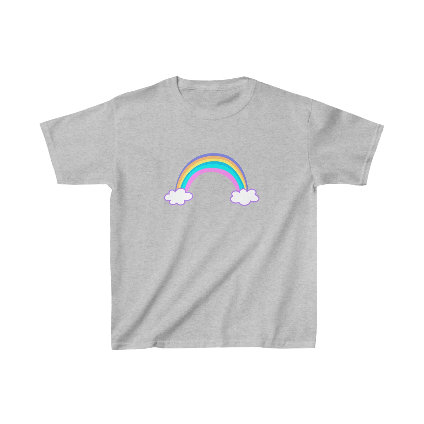 Rainbow kids shirl birthday girl birthday shirt kid wavy birthday party shirt Christmas shirt Rainbow cloud kid shirt birthday shirts