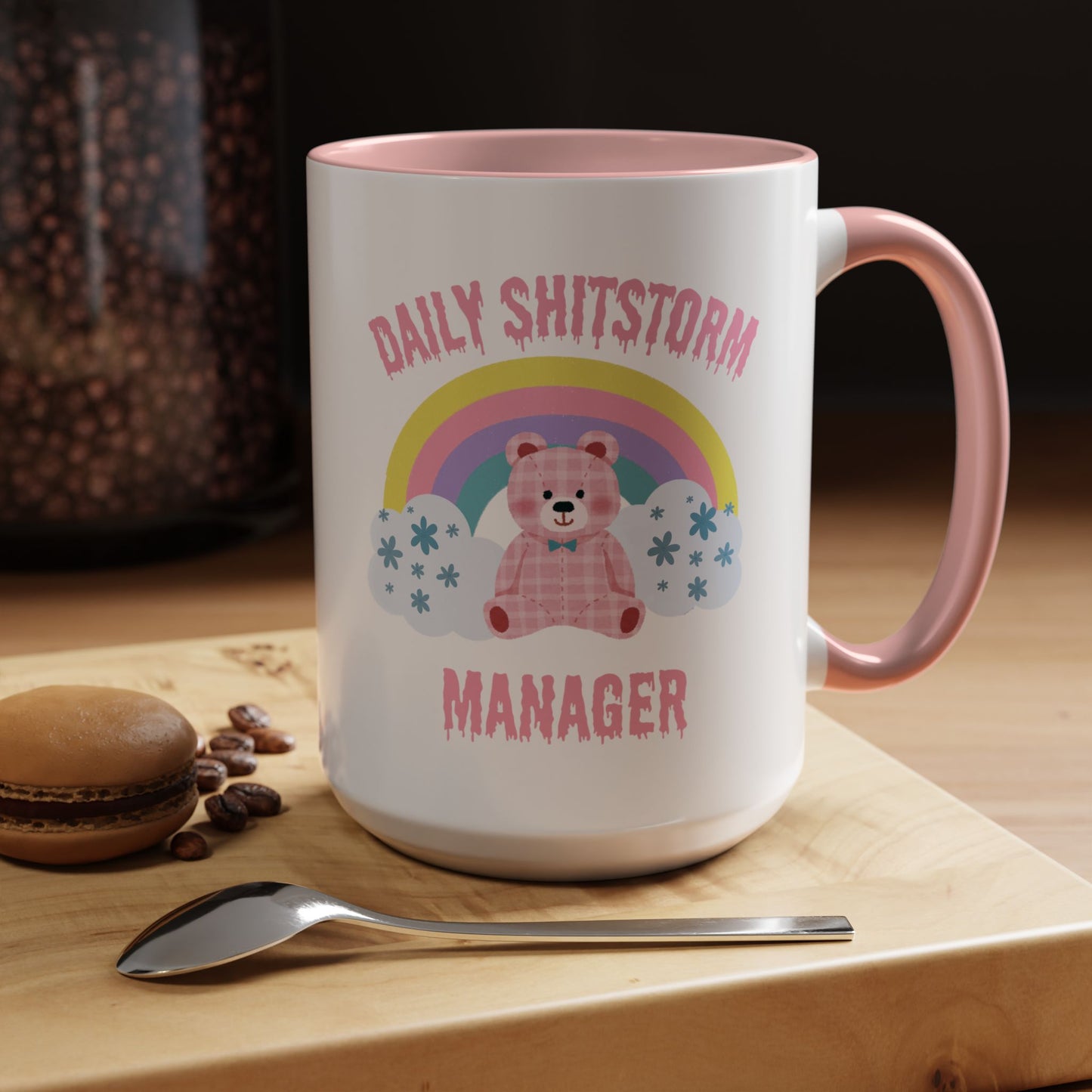 Christmas gift for manager gift for mom Daily Shitstorm Survivor's Club mug Funny Coworker Gift funny Boss Gift Christmas Office Gift Work