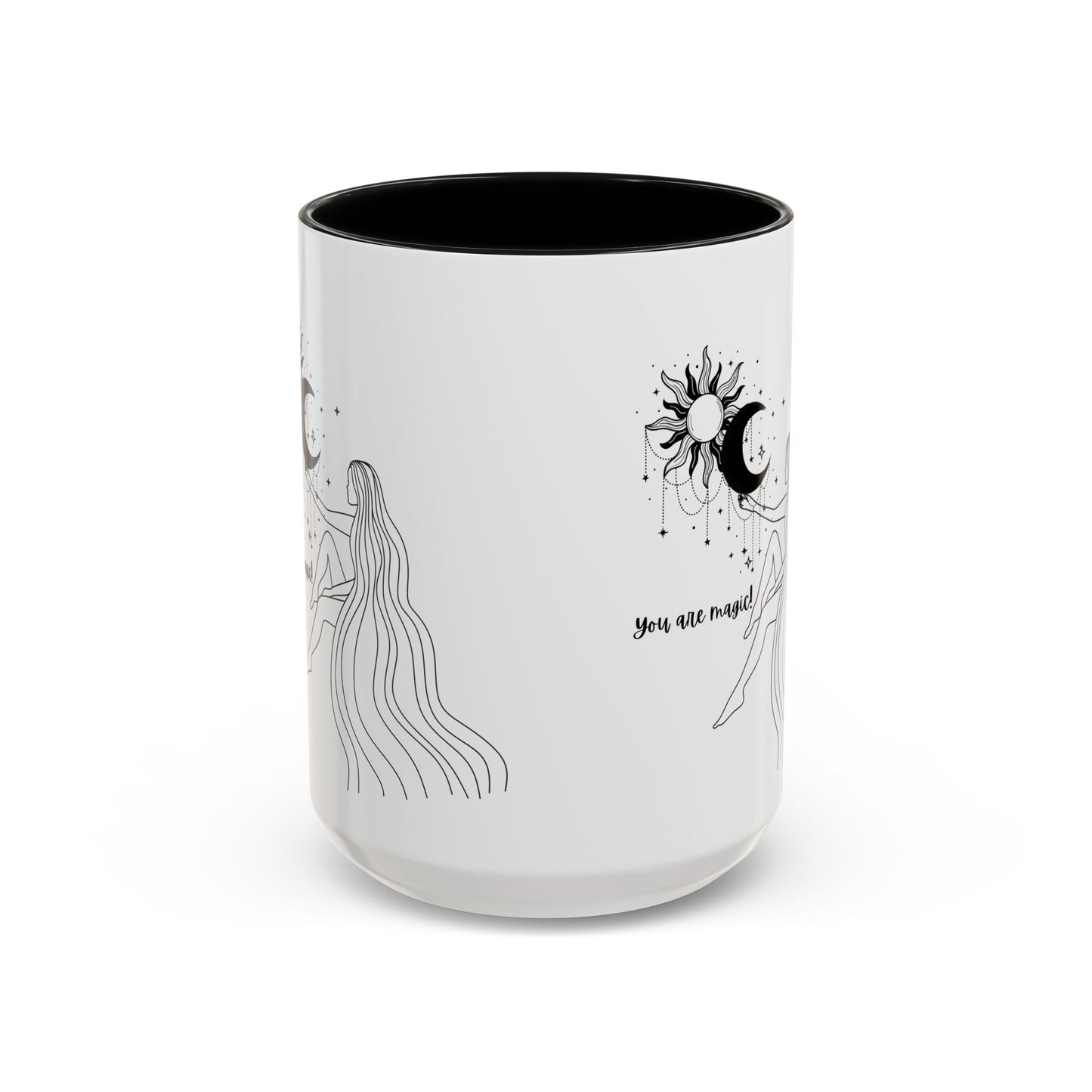 You are Magic mug coffee mug Spiritual gift moon mug witchy mug Goddess gift supervisor mug office bestie gift Boss Christmas gift for her