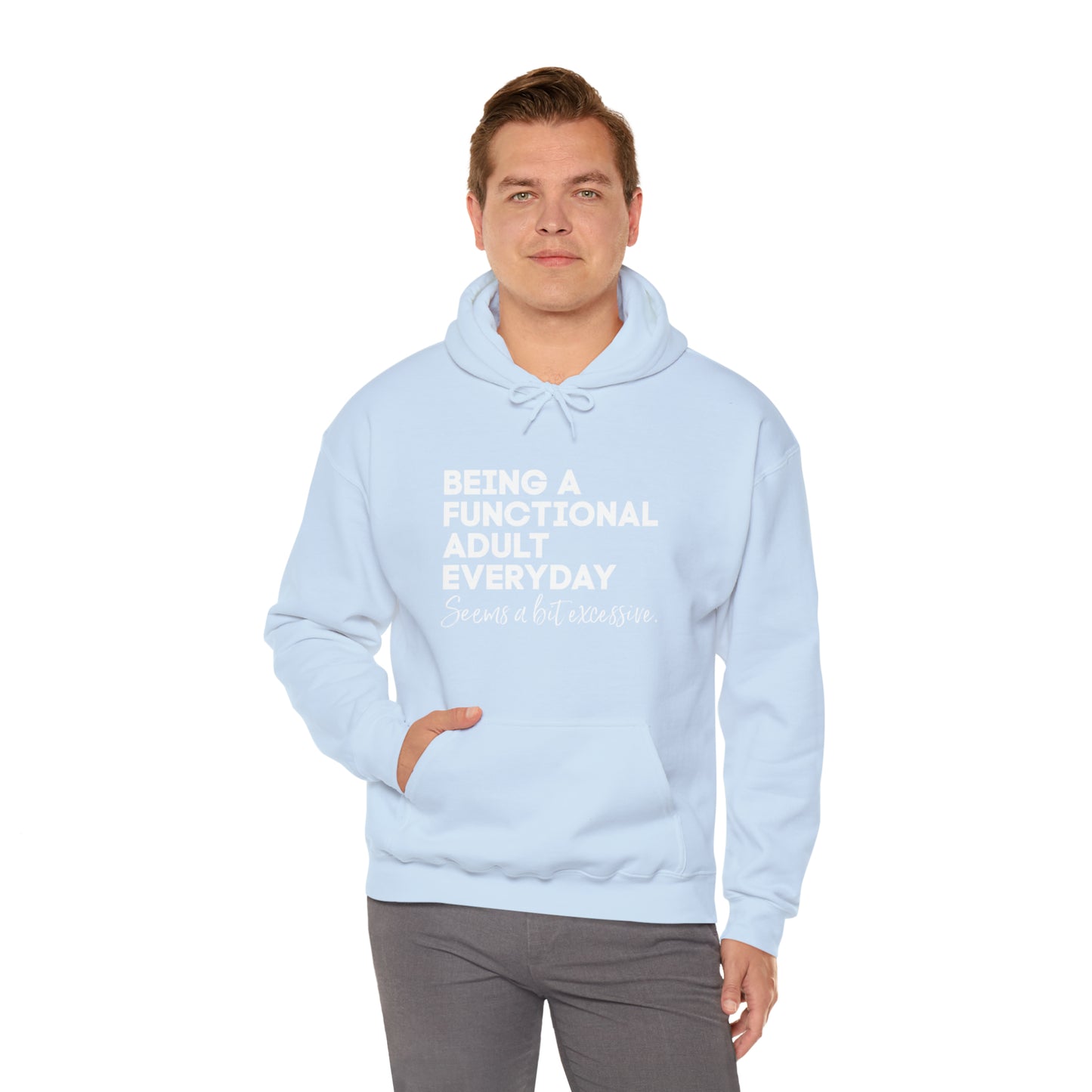 Being a functional adult sweater funny sweashirt birthday gift Christmas gifts Sweatshirt Gift for him Gift