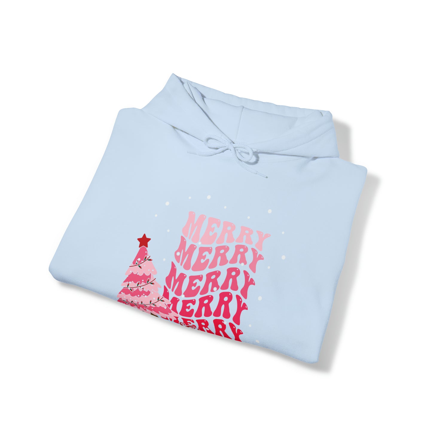 Festive AF hoodie blue Merry Bright Christmas Sweatshirt for Women Men Christmas Sweater Holiday Christmas gift for her gift for him