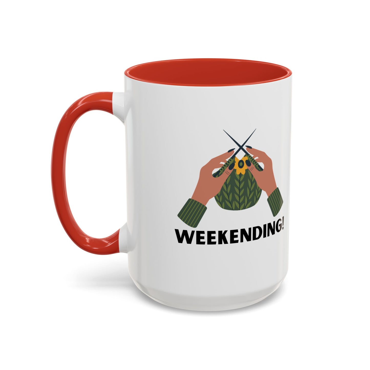 Knitting weekending mug coffee lover weekending vibes mug Coffee Mug swift Funny Coffee Cup Cat Lady Gift Cat Lover Gift Cat Mom christmas