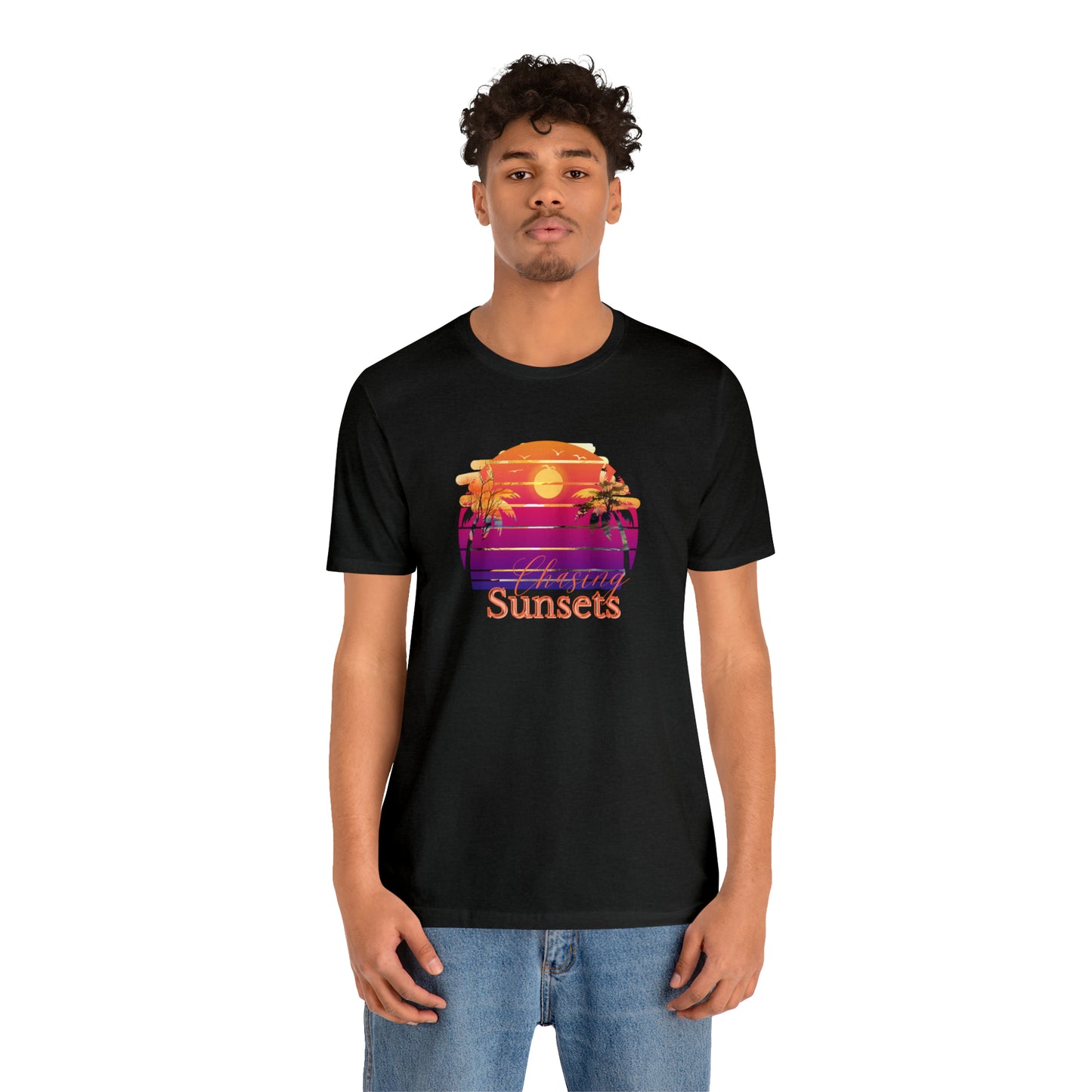 Chasing Sunsets shirt Life is an Adventure shirt Good vibes only shirt Adventurer shirt gift for her gift for him vacation shirt best friend