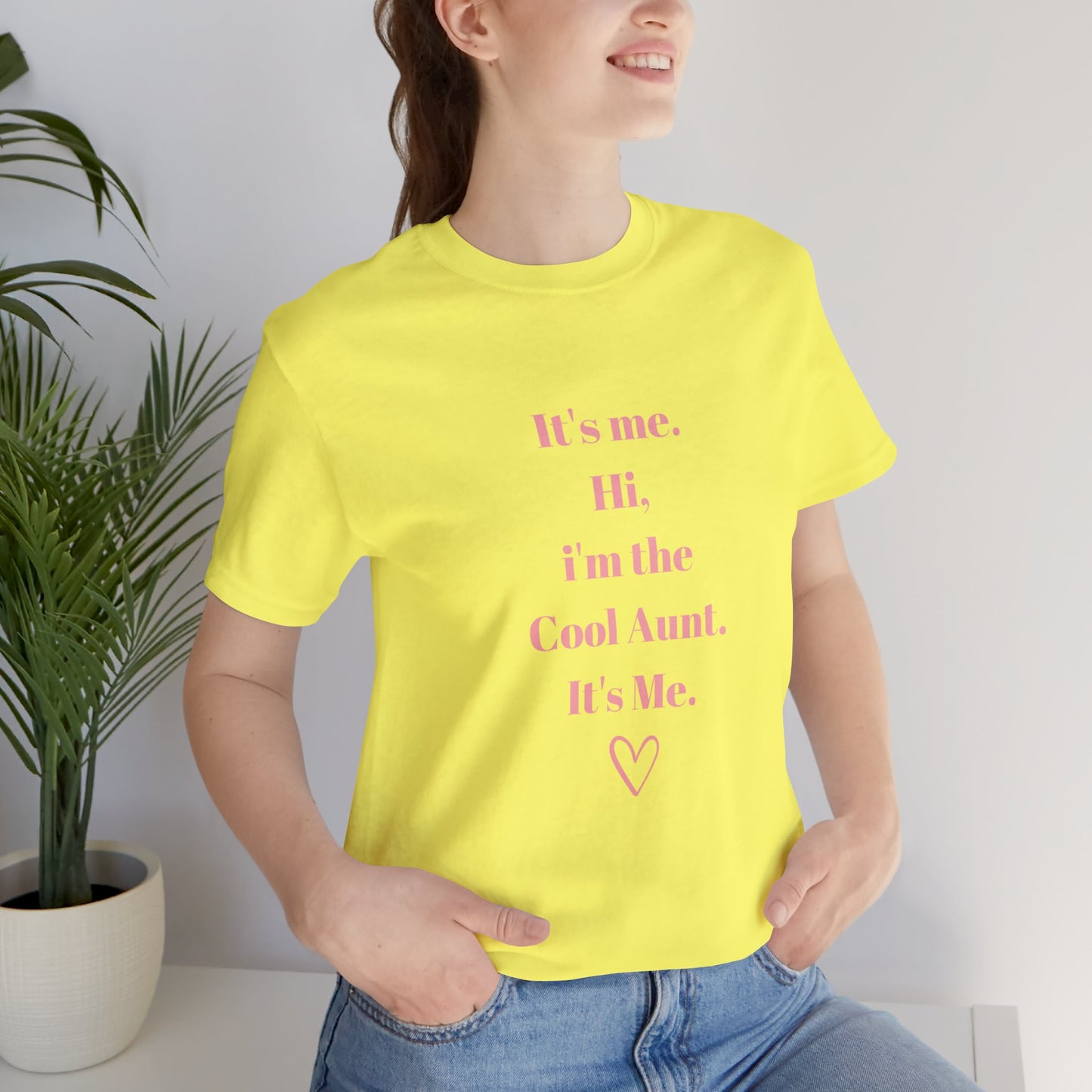 It's me hi I'm the cool aunt shirt cool auntie Tee gift for sister Shirt pregnancy reveal shirt Feeling Good Retro T-Shirt Shirt best friend