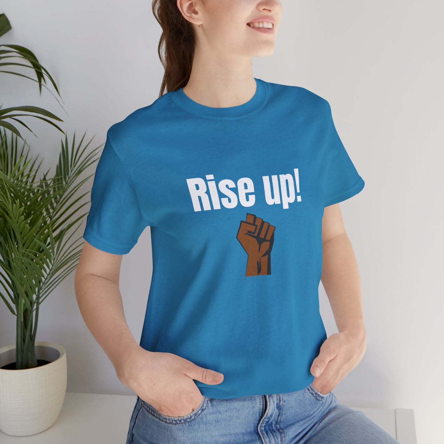 Rise up shirt, march protest shirt manifesting shirt girlboss shirt funny shirt vacay vibes shirt mama Unisex best friend vacation