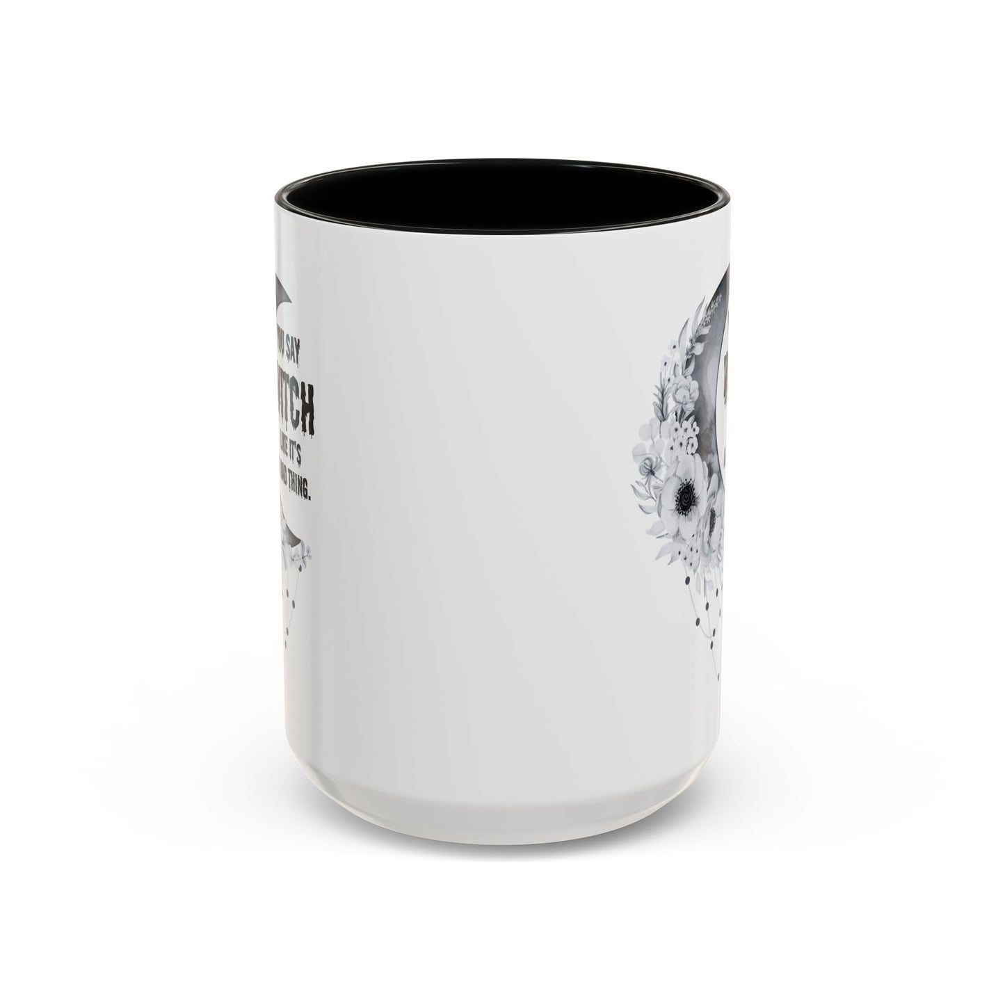 Witch mug Halloween mug Spooky things mug office funny gift best friend gift Christmas word fuck sarcastic humour gift Coffee Mug(11, 15oz)