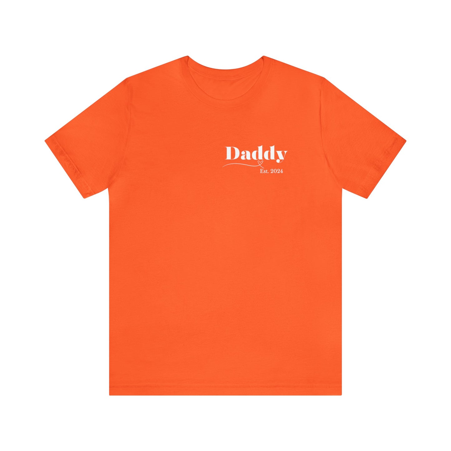 Daddy shirt pregnancy reveal shirt New dad gift dad shirt new mom shirt Christmas gift for her gift for him bridal shower gift