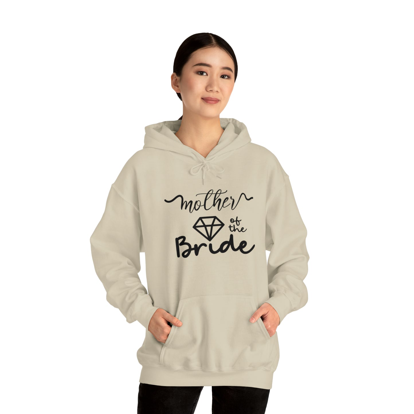 Mother of the bride Hoodie, bridal party clothes, wedding shower gift, Birthday gift for her, Pink gift, Galantine gift for her, unisex