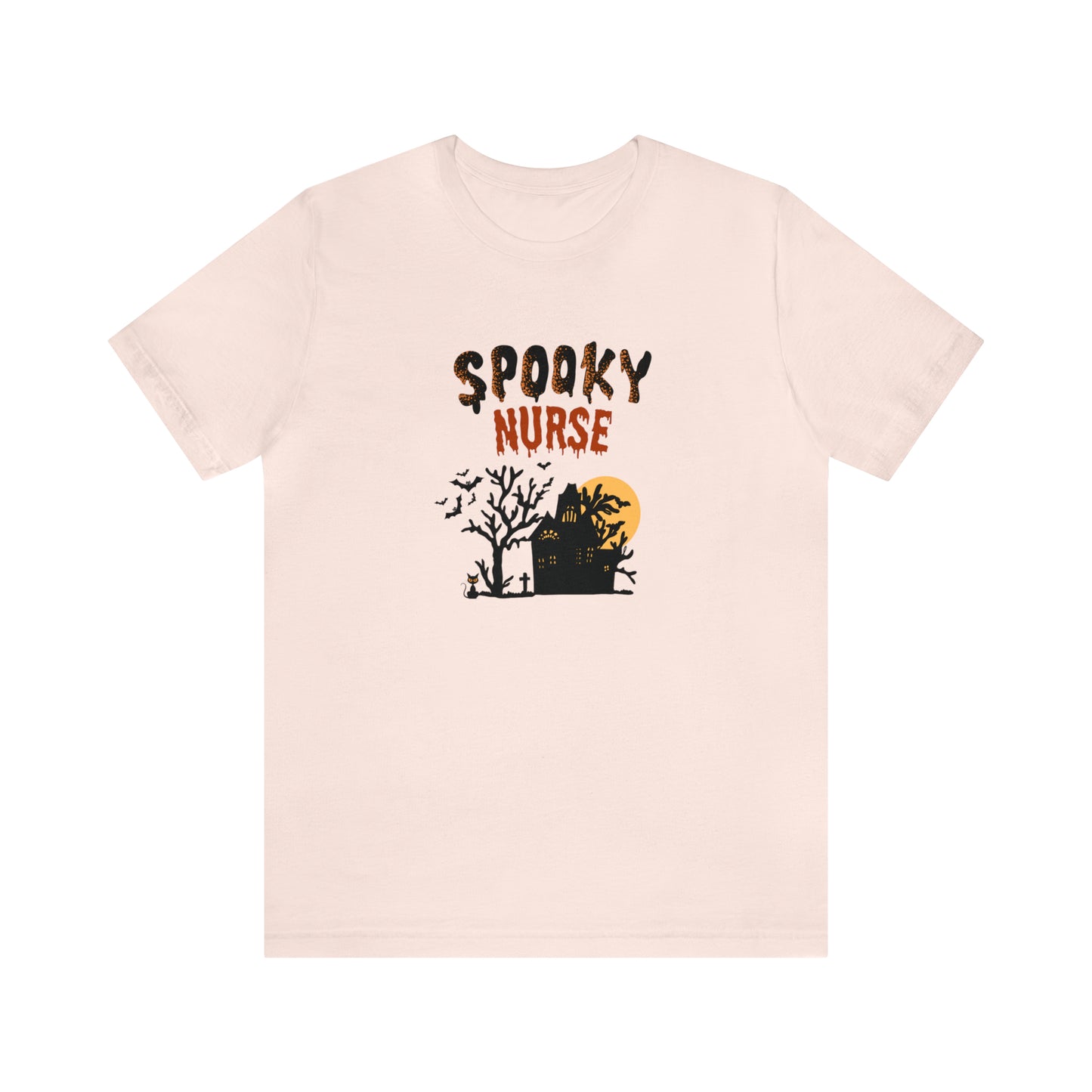 Spooky Nurse Halloween shirt, Nurse trick or treat ghost Halloween tshirt,Halloween Sweatshirt,Spooky Season T Shirt,Christmas gift