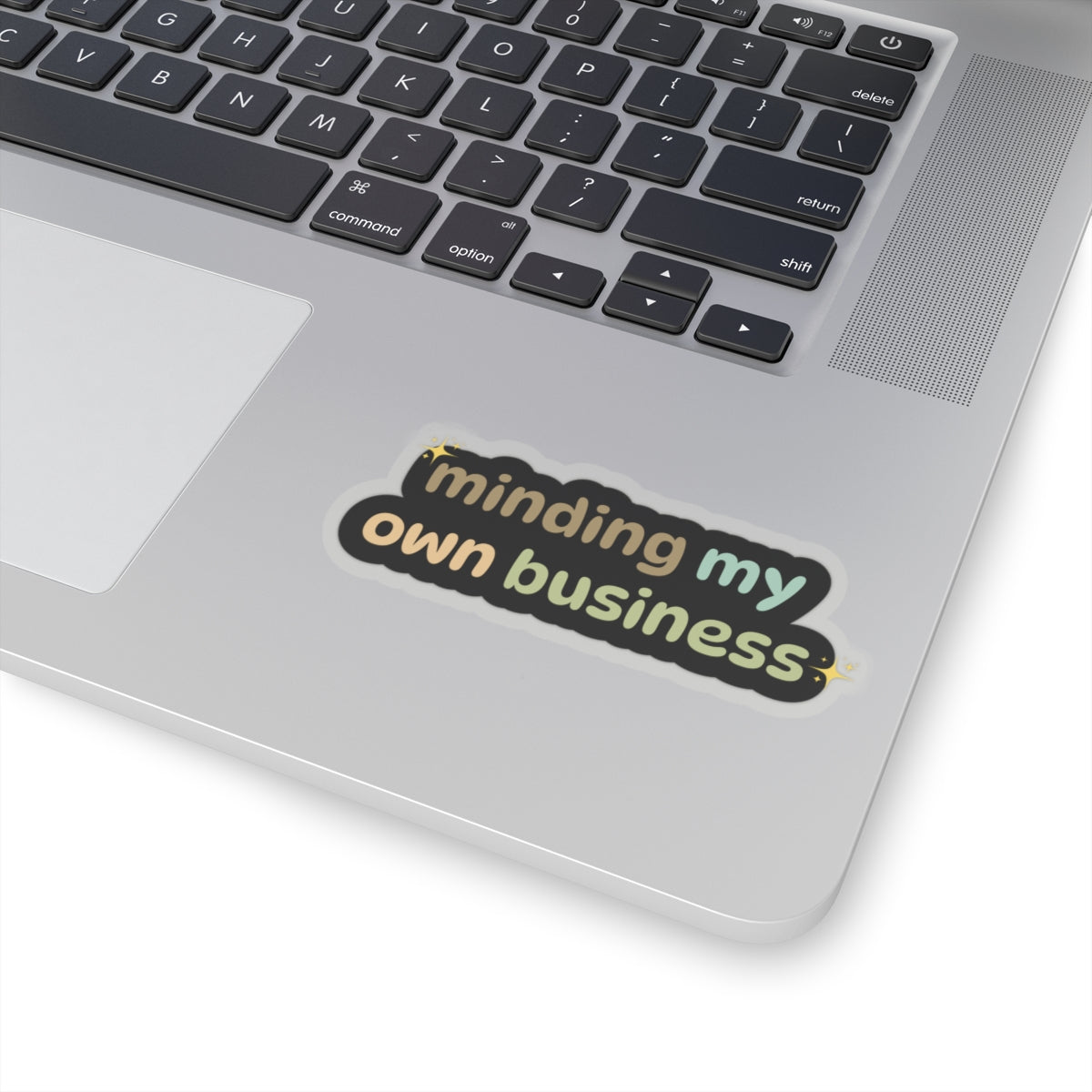 Minding my own business sticker Motivational sticker entrepreneurship sticker Motivating sticker gift for her vday gift for him girlboss