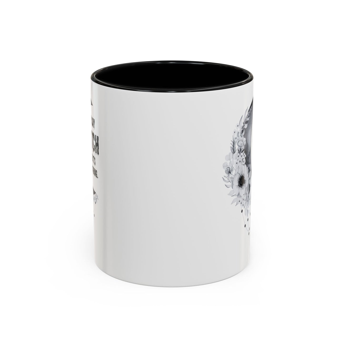 Witch mug Halloween mug Spooky things mug office funny gift best friend gift Christmas word fuck sarcastic humour gift Coffee Mug(11, 15oz)