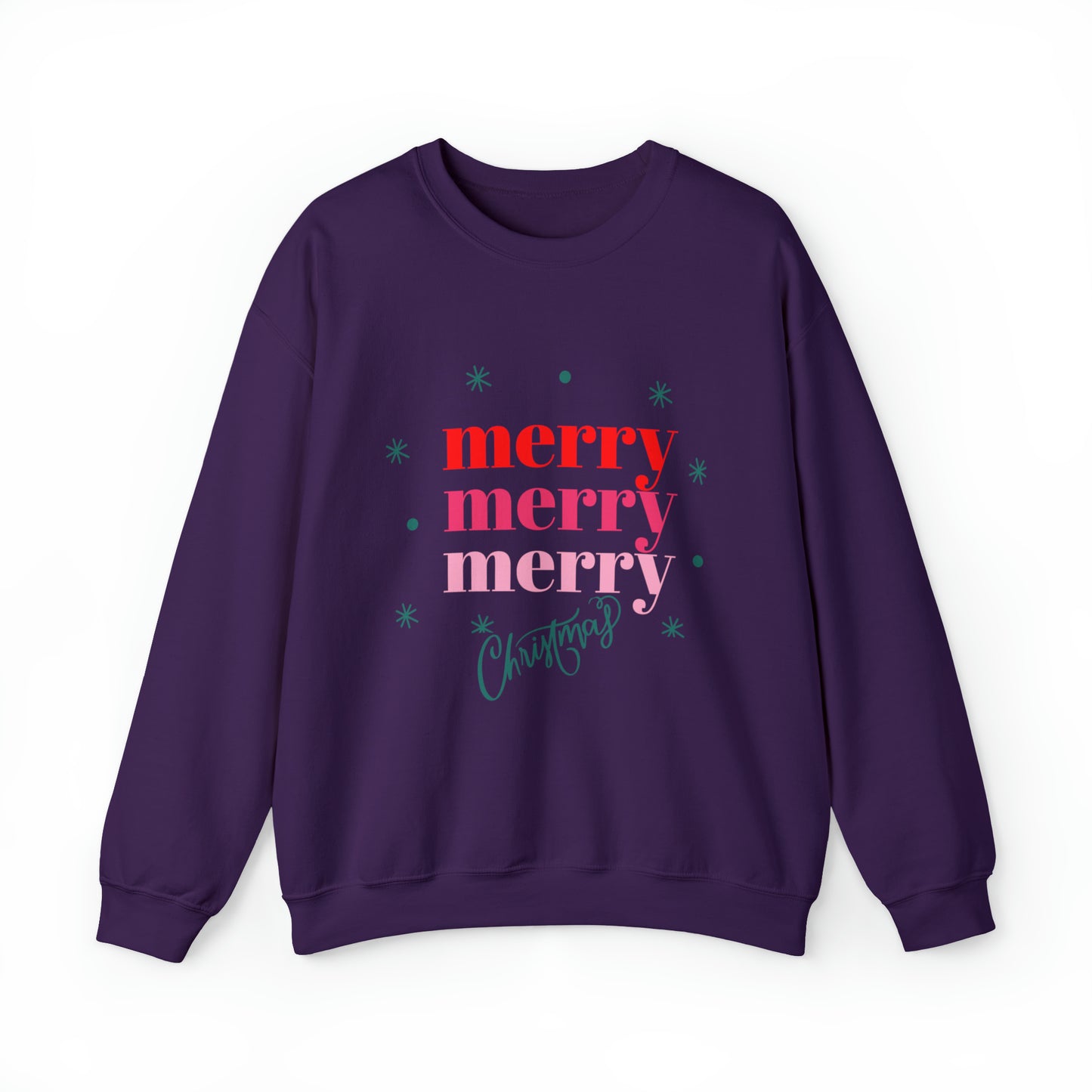 Festive AF sweater Pink Merry Bright Christmas Sweatshirt for Women Christmas Shirt Sweater Holiday Christmas gift for her gift for him