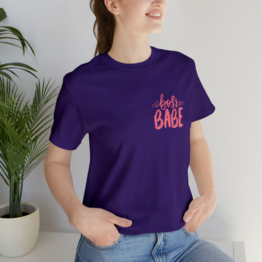 Boss Babe T-shirt, Girlboss shirt, Bossbabe attire, Galentine tshirt gift, Gift for mom, Christmas gift for her,Birthday gift for her