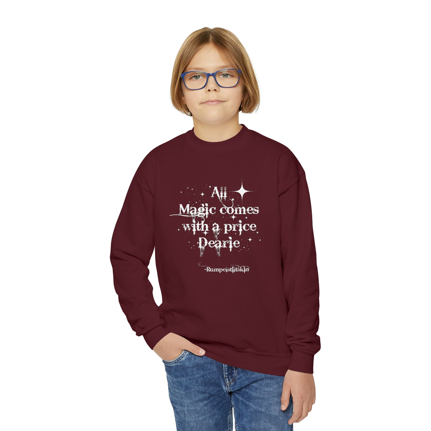 Once upon a time Youth Crewneck Sweatshirt