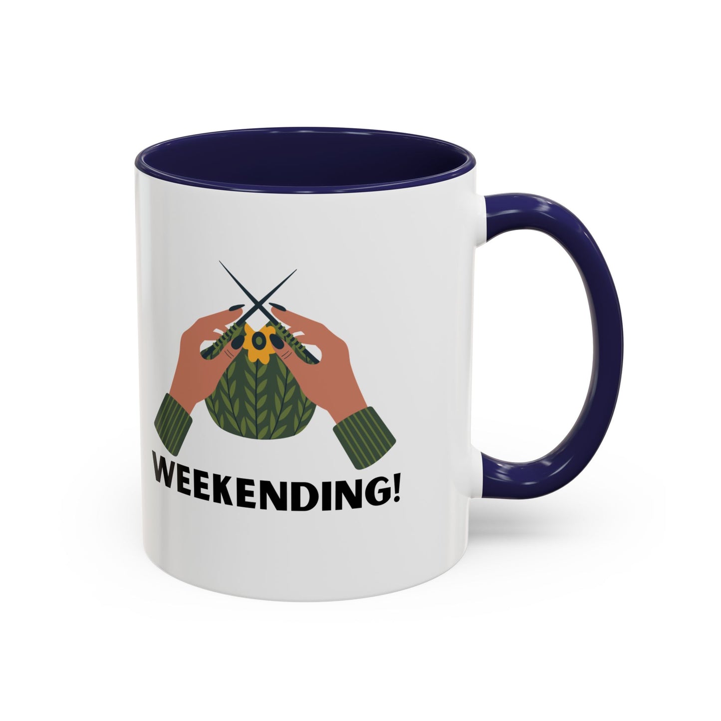 Knitting weekending mug coffee lover weekending vibes mug Coffee Mug swift Funny Coffee Cup Cat Lady Gift Cat Lover Gift Cat Mom christmas