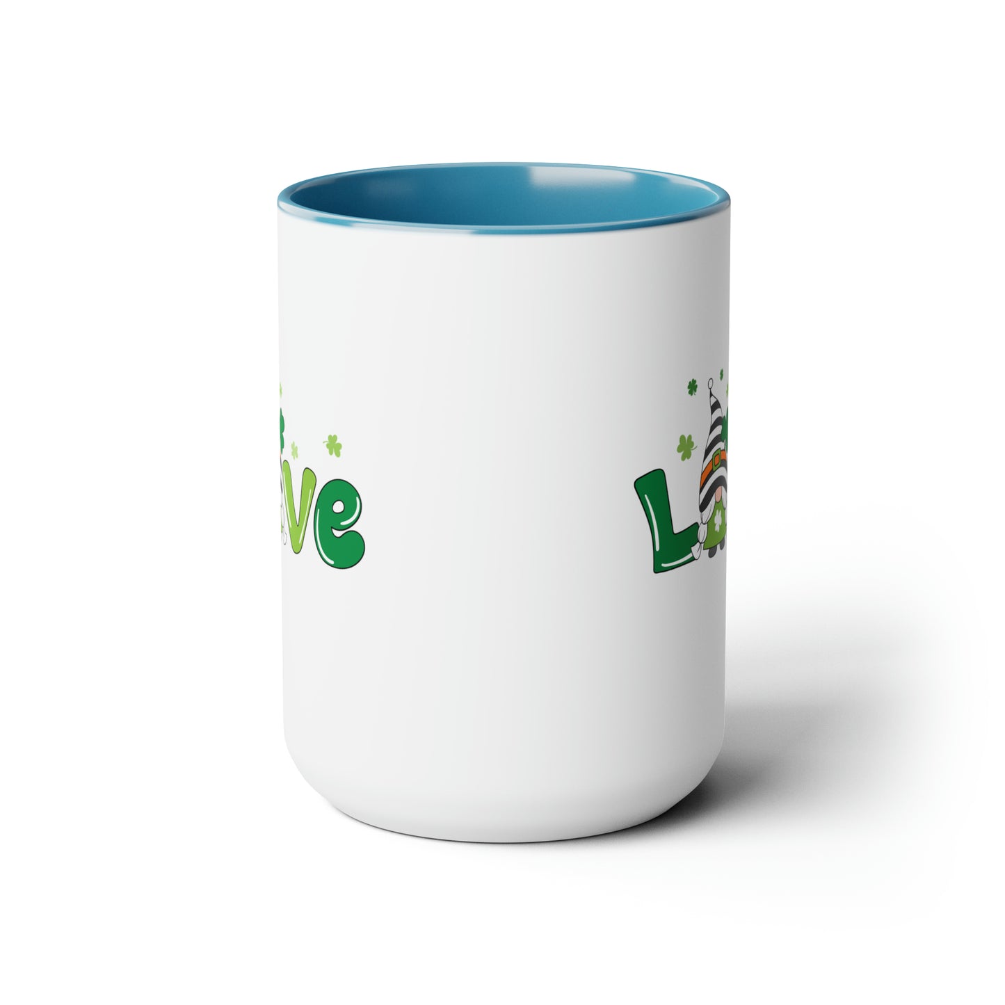 Gnome love mug Irish Love mug st Patrick's Day mug Valentines Day gift for her Coffee gift for him gift for her Mug wife Coffee tea 15oz