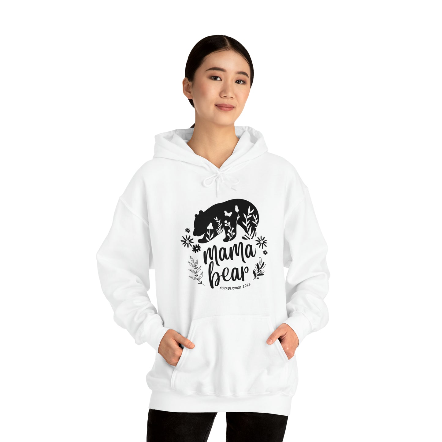 Mama Bear Hoodie, personalized Gift for Mom, mama Hoodie, gift for Mom clothes, gym shirt, Birthday gift for her,Galantine gift for her