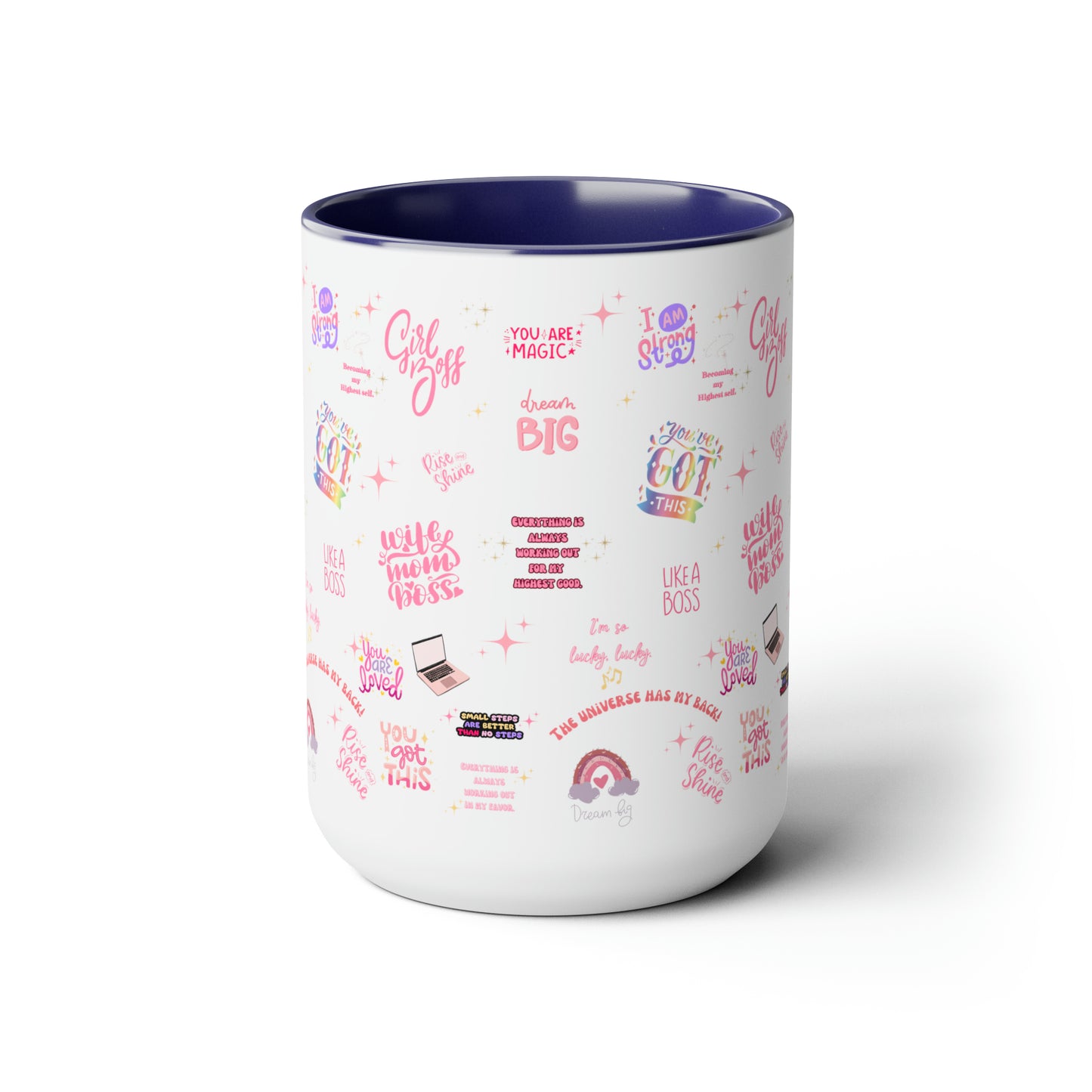 Positive affirmations Coffee Mug girlboss mug birthday gift wife mom boss mug gift for her gift for wife Coffee Mugs tea Christmas gift 15oz