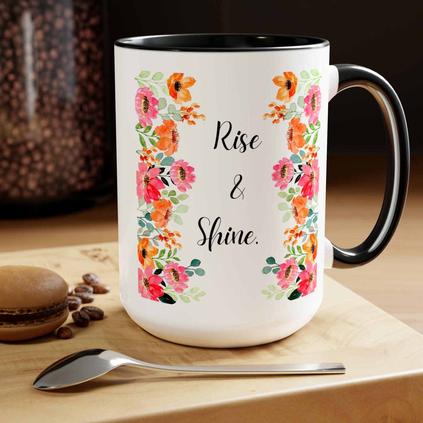 Rise and shine Mug Bossbabe energy Mother of the bride Mug Coffee Mugs Christmas gift for her 15oz gift for mom girlboss tea lover
