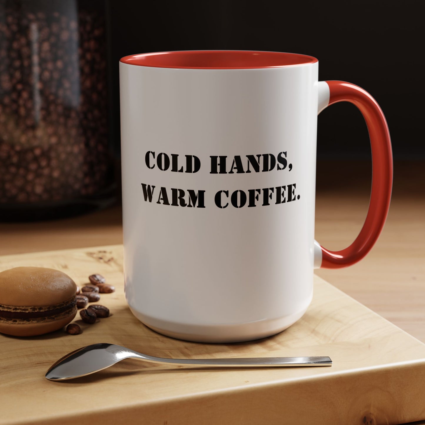 Cold hands warm coffee mug winter season mug perfect boss Gift Christmas Office Gift Work Mug Office inspiration Mug coffee bestfriend gift