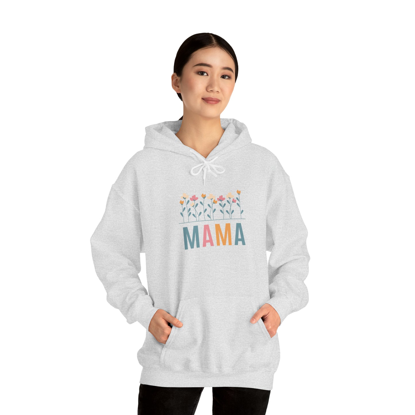 Floral Mama Hoodie, Gift for Mom, mama Hoodie, gift for Mom clothes, gym shirt,Birthday gift for her, gift for him,Galantine gift for her