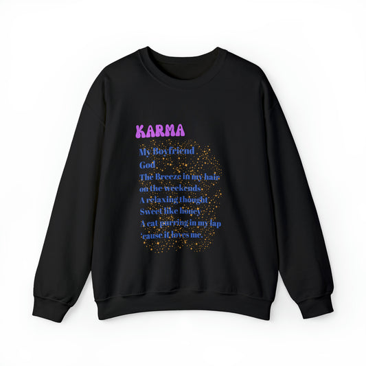 Karma sweater Taylor's Version Sweatshirt swiftie shirt Era Tour sweater best friend gift Womens Sweatshirt concert merch Tee christmas gift