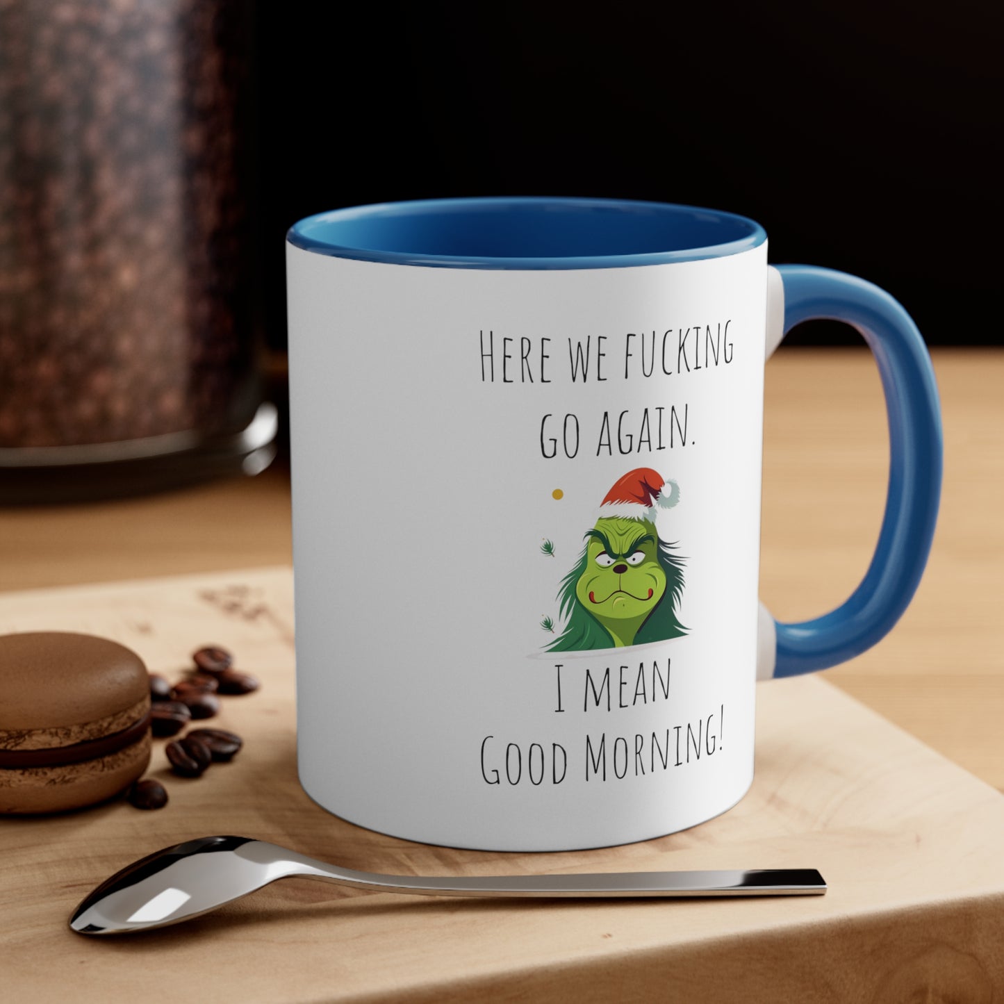 Grinch mug good morning successful woman mug Birthday Month birthday month gift coffee mug best friend gift for her tea gift for her for him