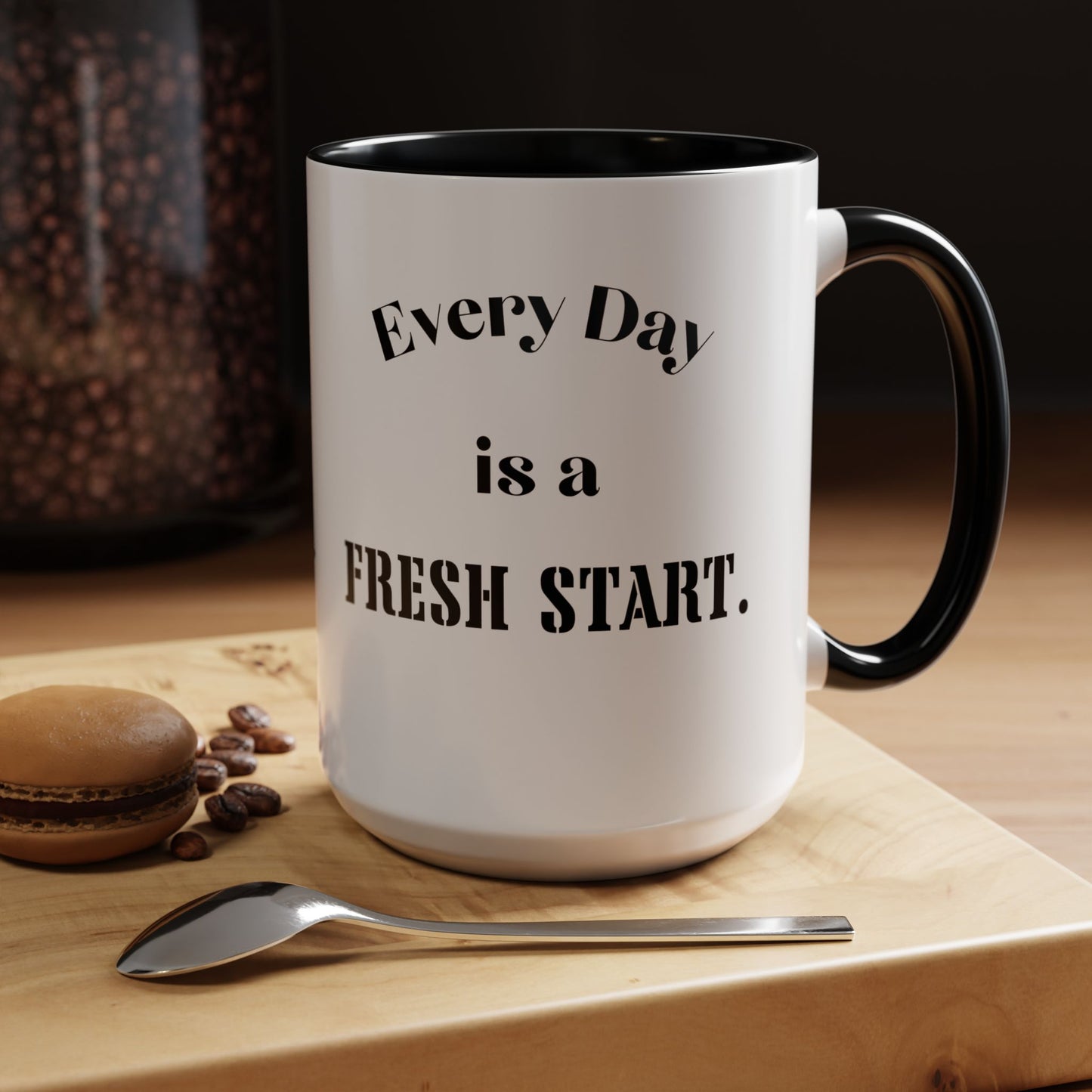 Motivational mug everyday is a fresh start mug positive Club mug Gift Boss Gift Christmas Office Gift Work Mug Office inspiration Mug coffee