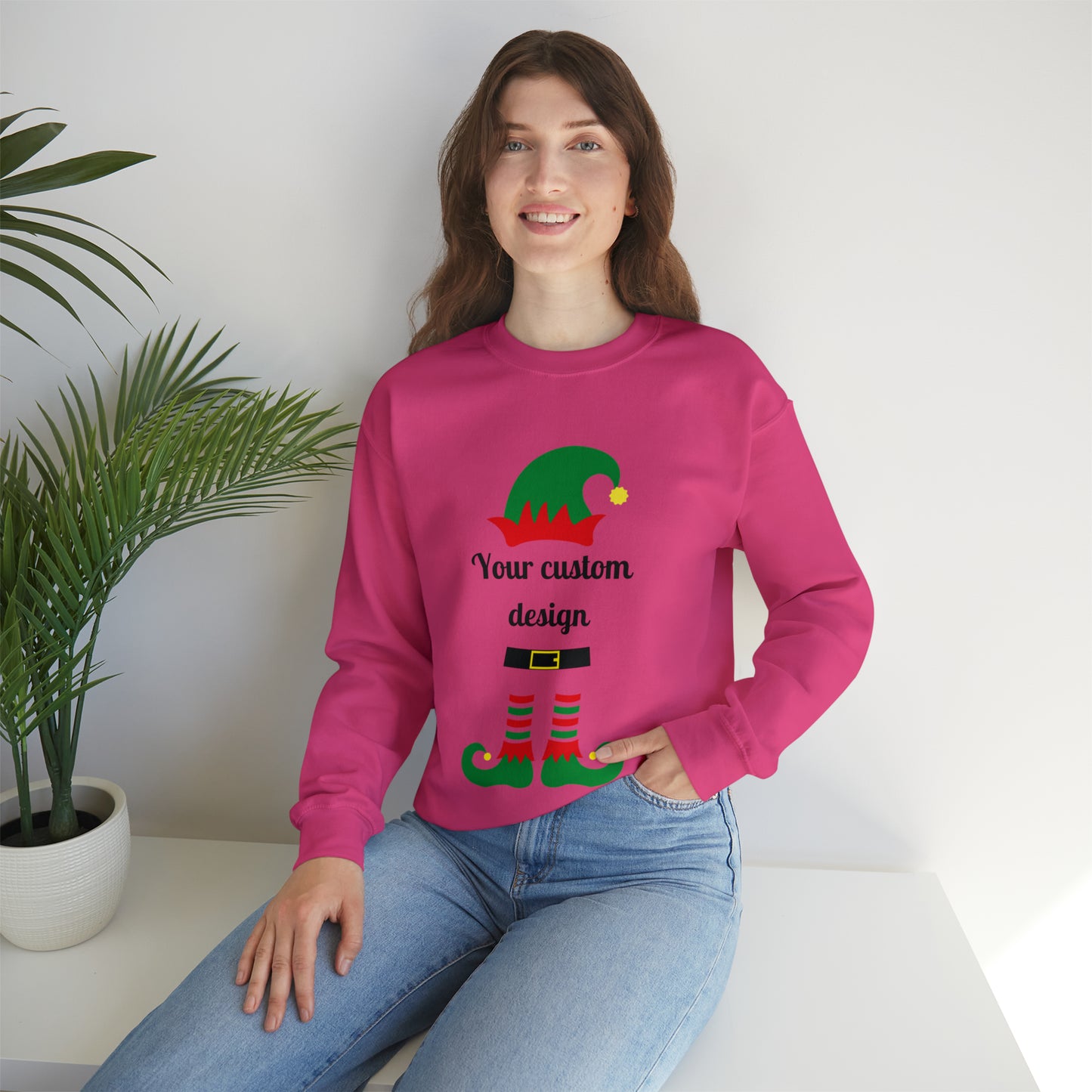 Personalized Christmas sweater Merry Bright Christmas sweatshirt Christmas Sweatshirt for Women Christmas Shirts Holiday Christmas gift