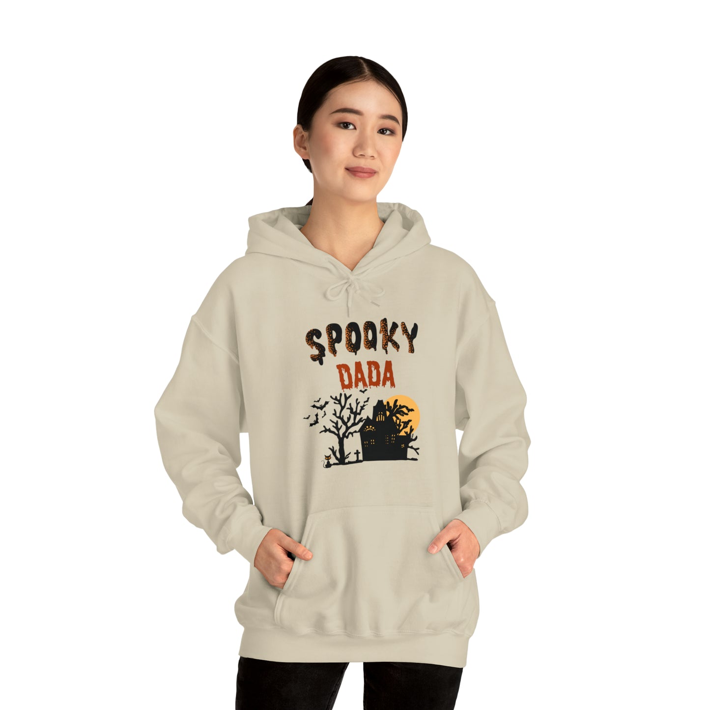 Spooky Dad Halloween Sweatshirt, Daddy haunted house sweatshirt Funny Halloween Horror sweater Halloween Sweatshirt, Halloween Tee, unisex