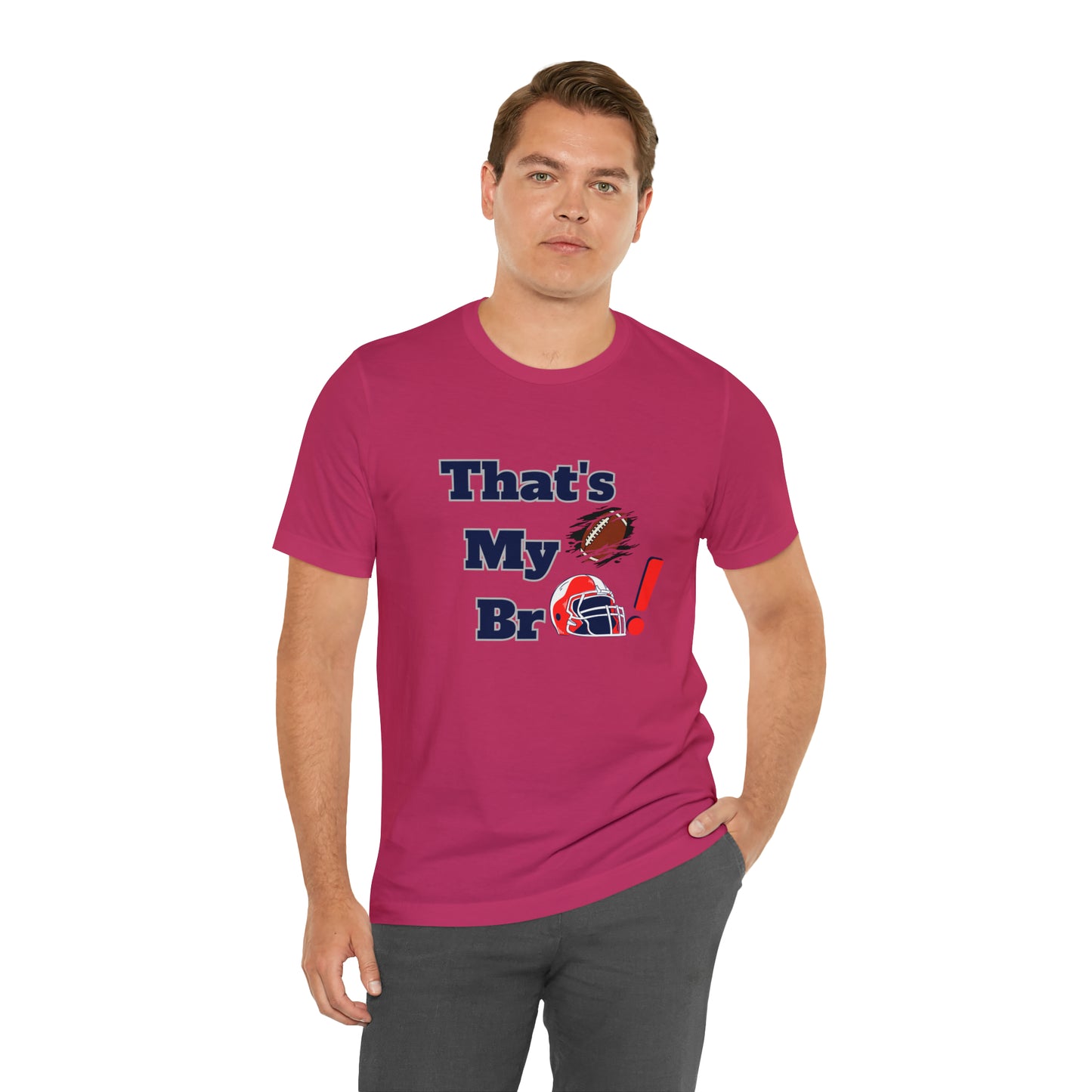 That's my Bro Footbball  shirt sister football shirt Brother football shirt game day shirt family gameday shirt gift for Mom gifts for mom vacation shirt gift for mom