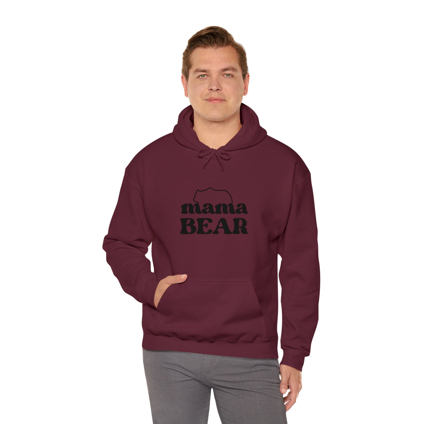 Mama Bear Hoodie, Gift for Mom, mama Hoodie, gift for Mom clothes, gym shirt, Birthday gift for her, gift for him, Galantine gift for her