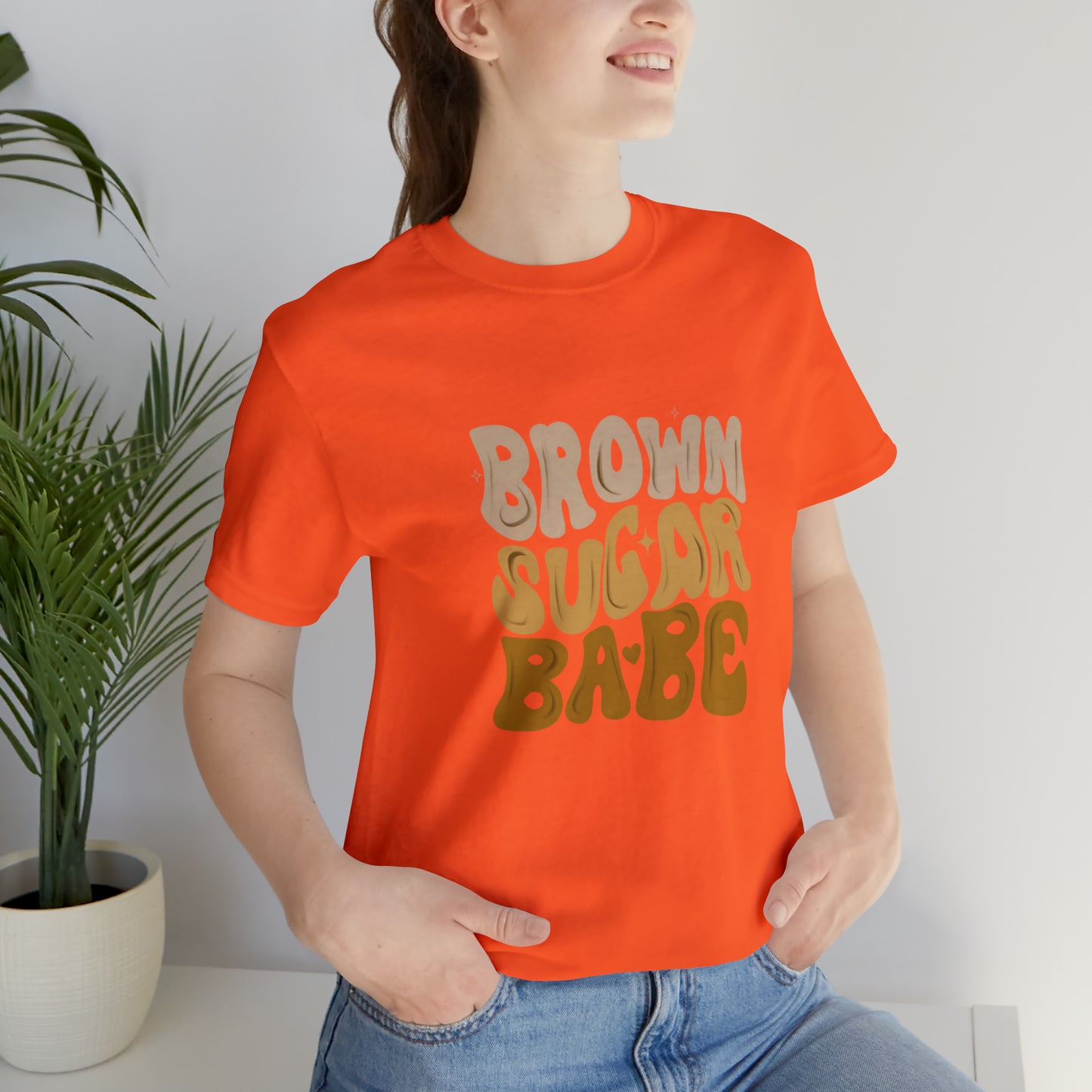 Brown Sugar Babe shirt, Gift for her, gift for him, Birthday shirt, Family vacation shirts, Unisex Jersey Short Sleeve Tee