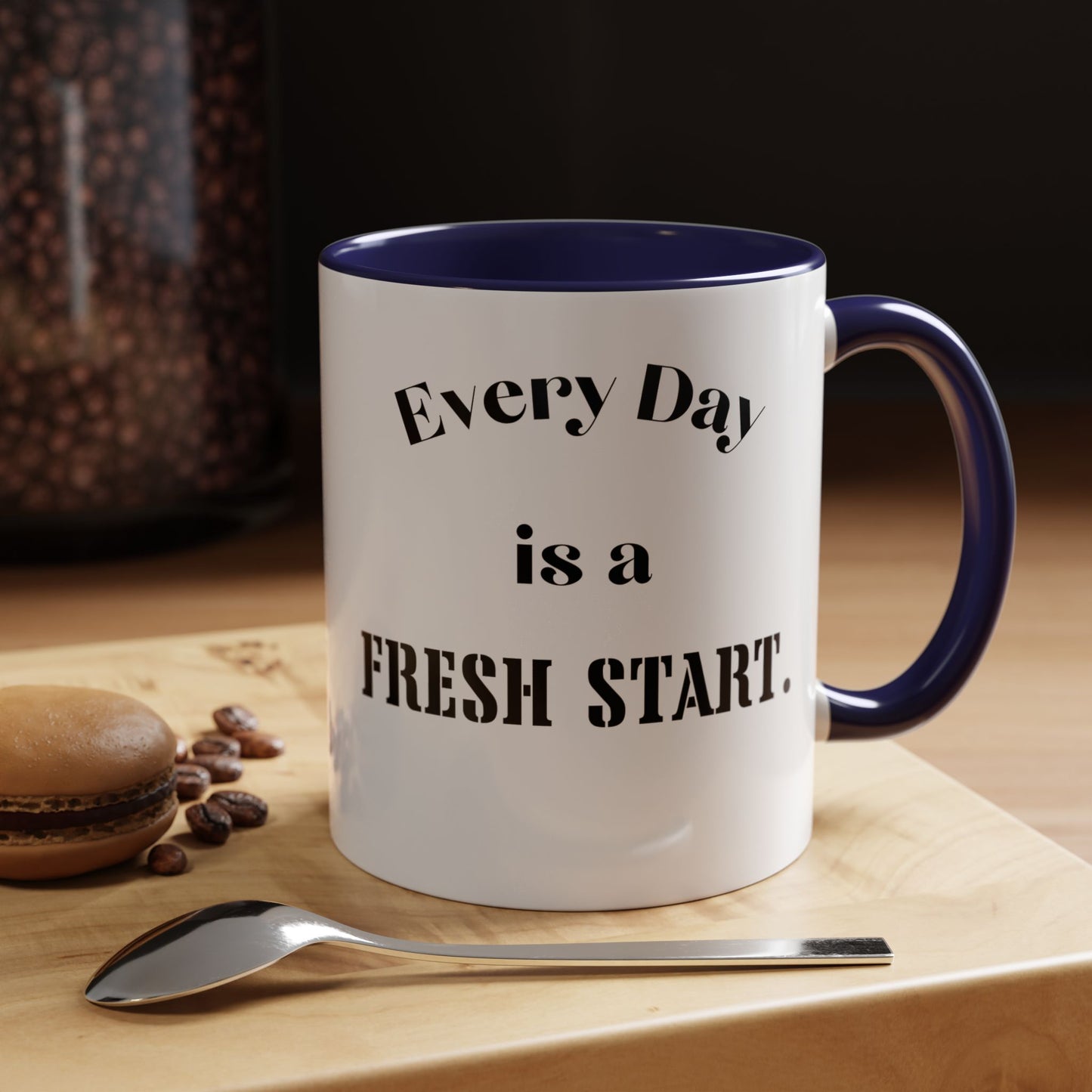 Motivational mug everyday is a fresh start mug positive Club mug Gift Boss Gift Christmas Office Gift Work Mug Office inspiration Mug coffee