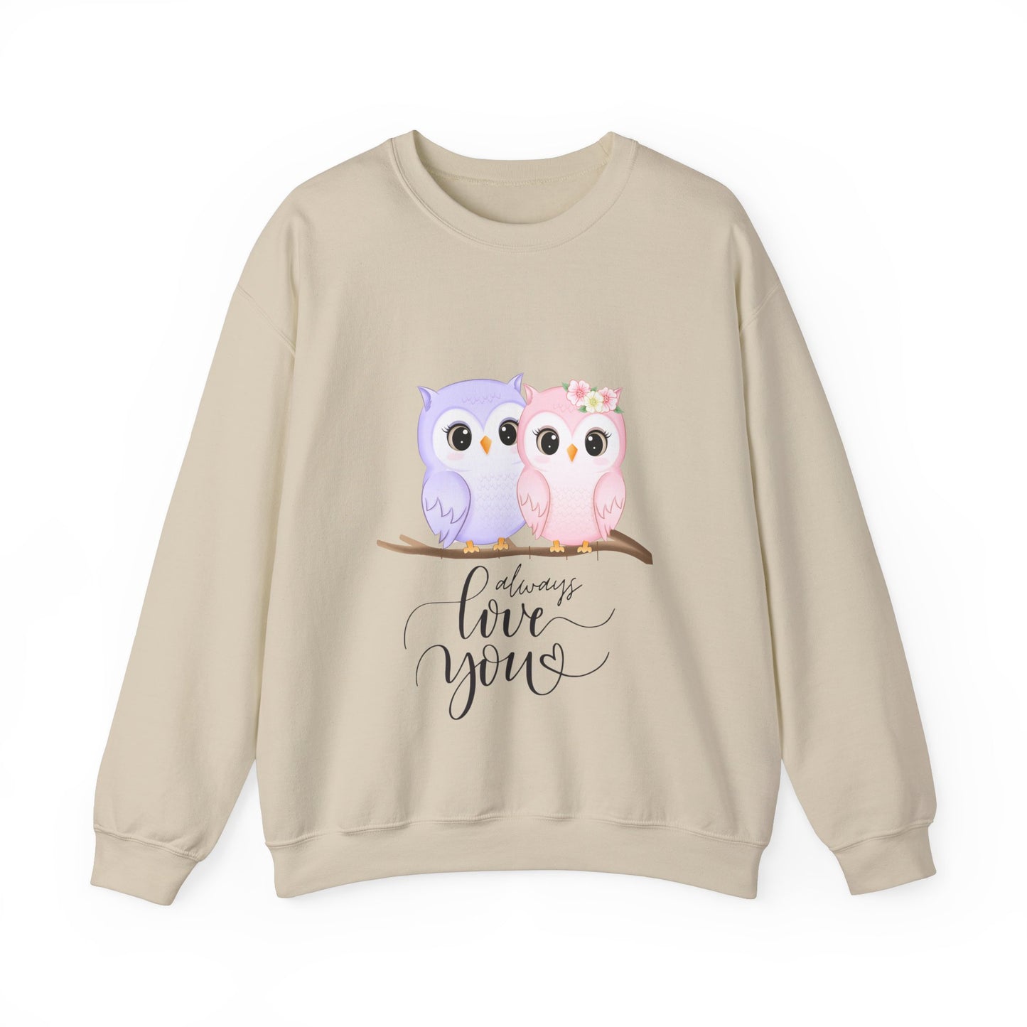 Owl always Love sweater valentines Day sweatshirt valentines day shirt best friend gift for her owl sweater Love shirt unique holiday gift
