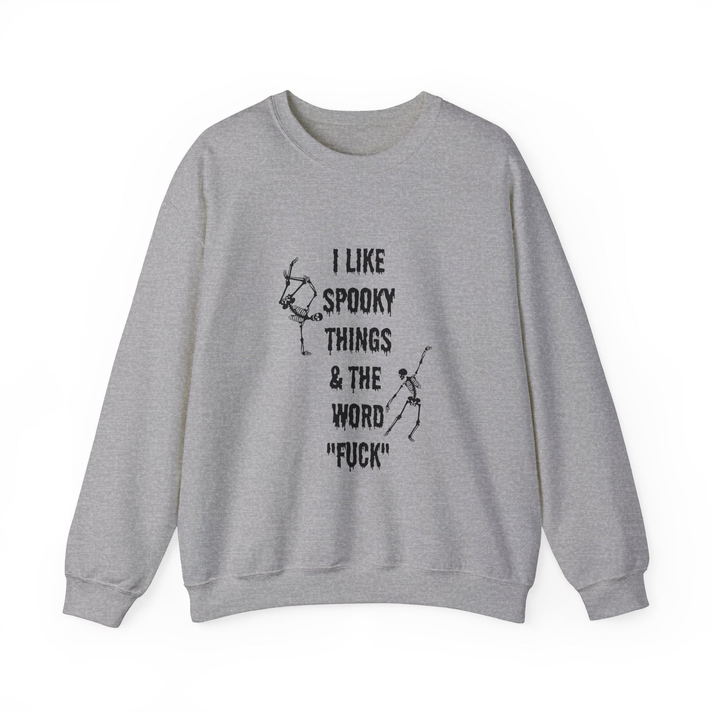 Halloween sweater Spooky things and the word fuck sweater Witchy sweatshirt Wicked Halloween sweater Witches Halloween Sweatshirt Christmas