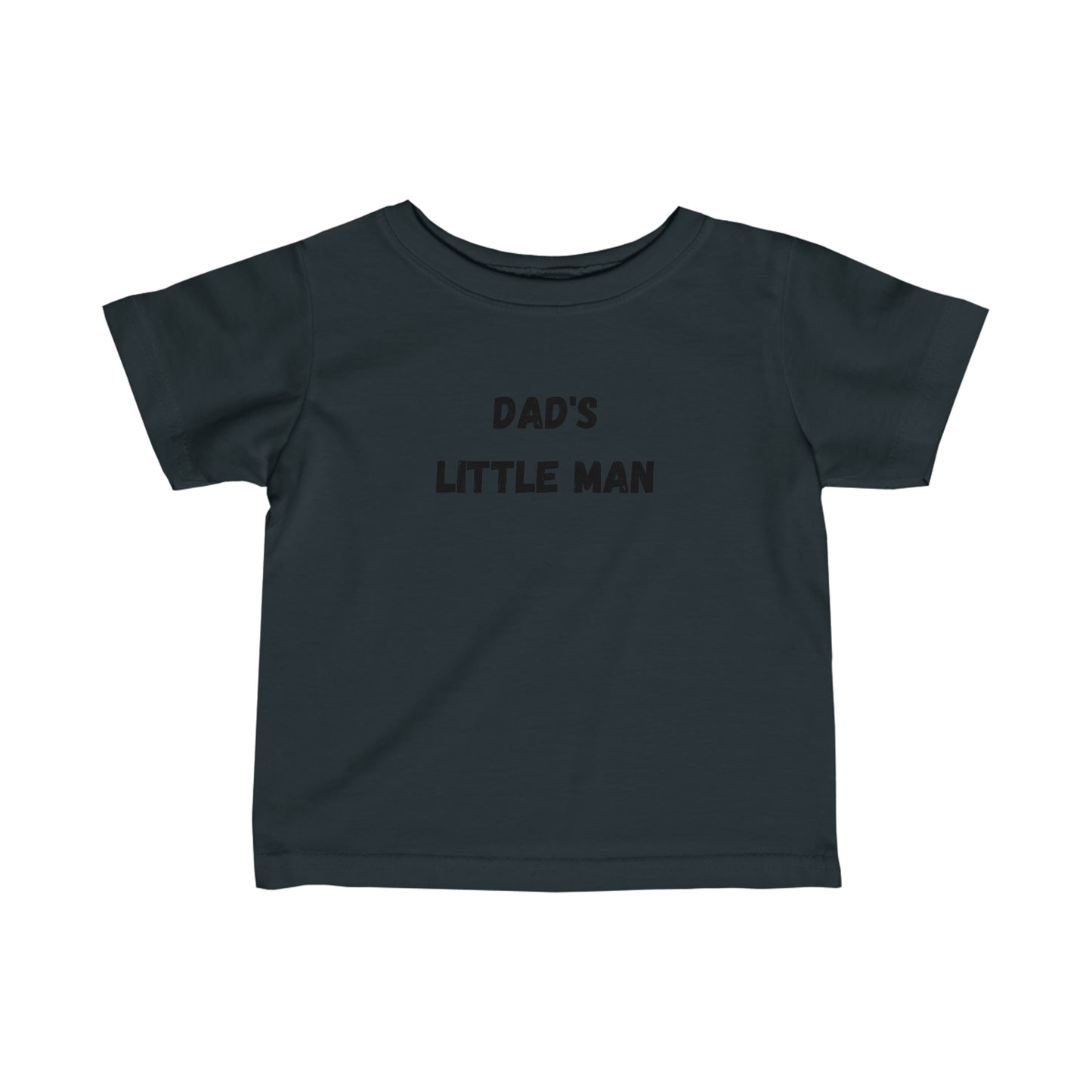 Dad and Dad's little man shirts,dad and me shirts, Father and son tshirts, Father's day gifts, pregnancy reveal shirts,Infant FineJersey Tee