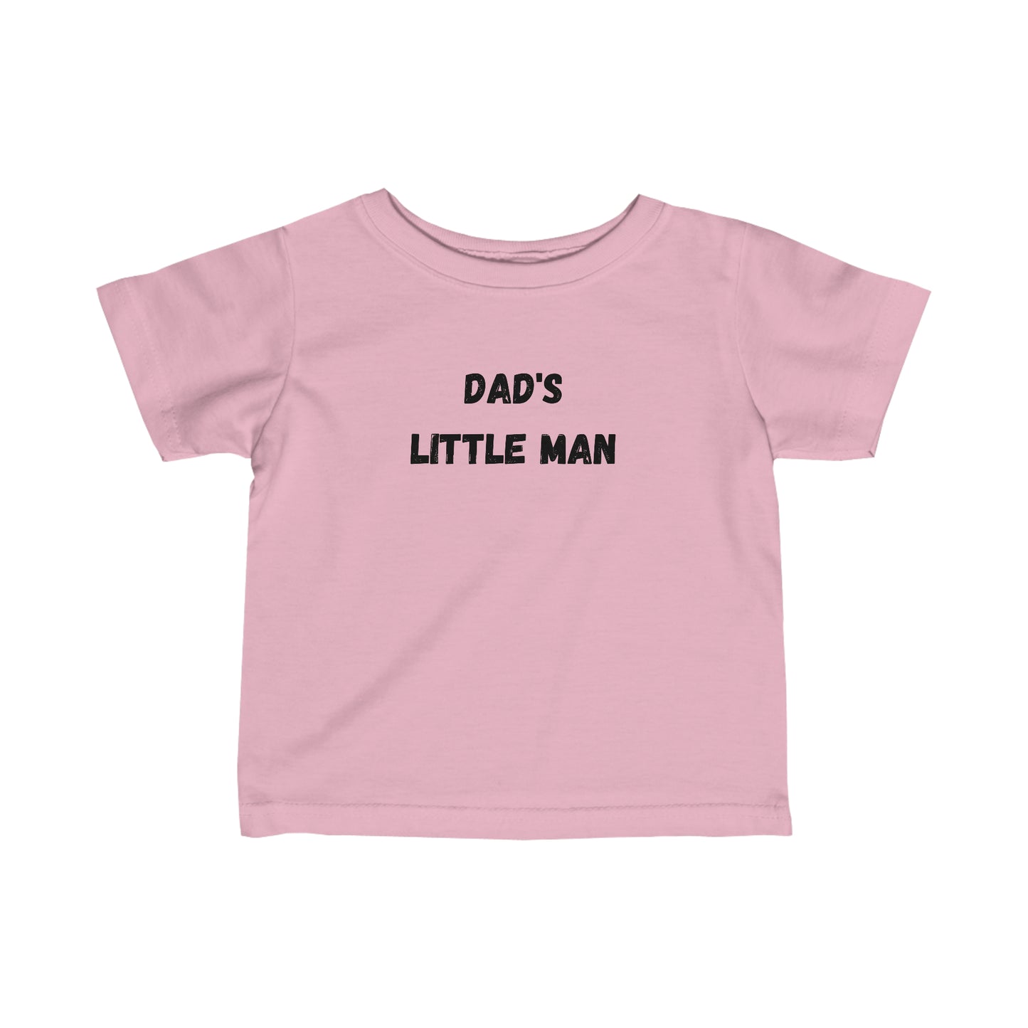 Dad and Dad's little man shirts,dad and me shirts, Father and son tshirts, Father's day gifts, pregnancy reveal shirts,Infant FineJersey Tee