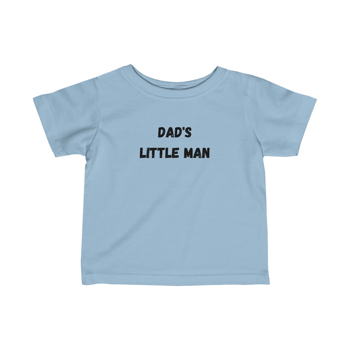 Dad and Dad's little man shirts,dad and me shirts, Father and son tshirts, Father's day gifts, pregnancy reveal shirts,Infant FineJersey Tee