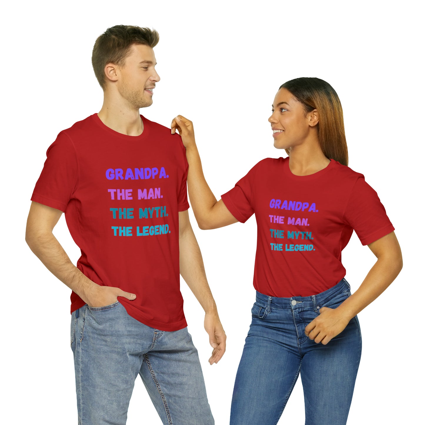 Grandpa shirts the man the myth the legend t-shirt gift for Dad and me shirts Father's day gifts best friend Christmas gift for dad