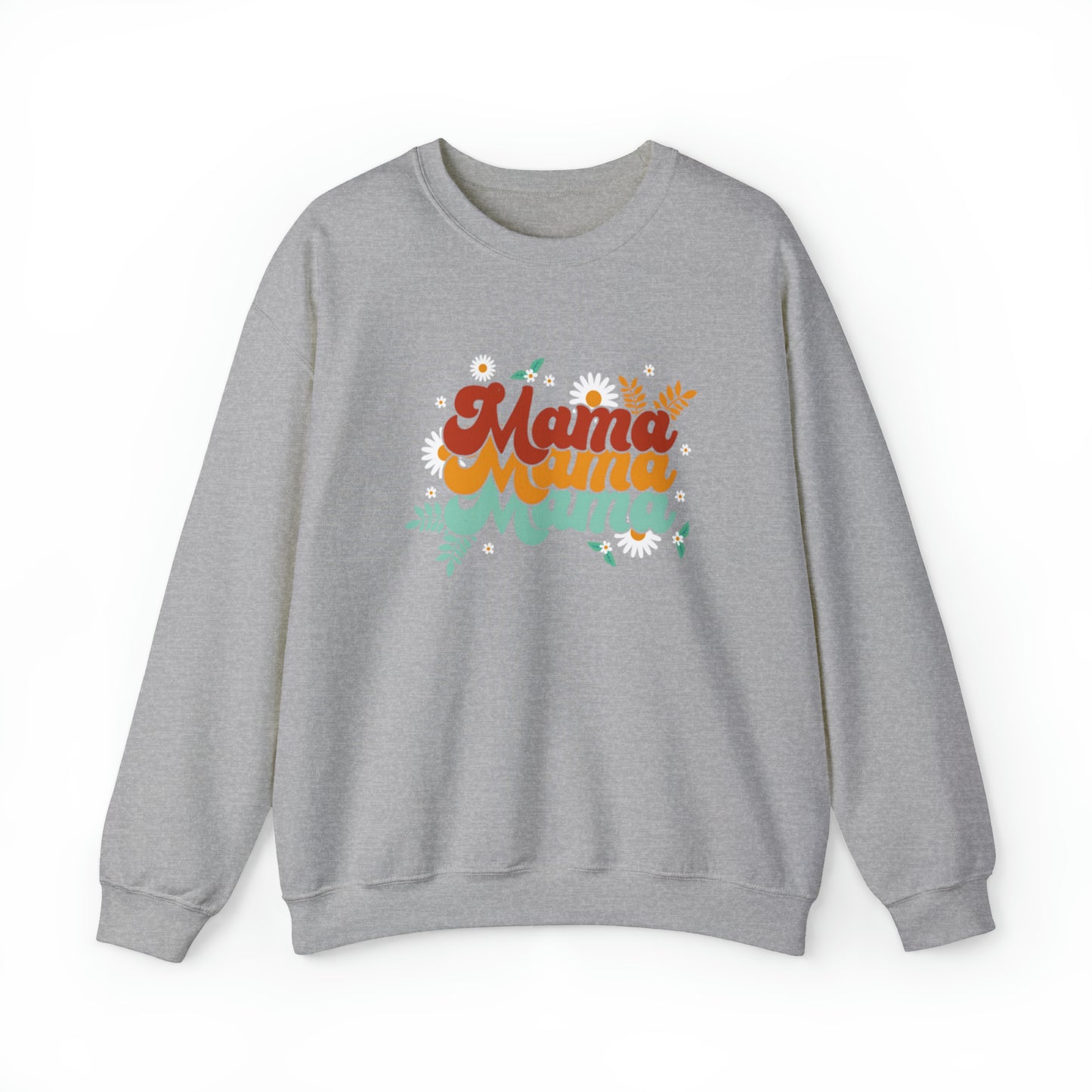 Mama floral vibes sweater, Mother Mom sweatshirt, Gift for mom, Christmas gift for her, yoga wear for her,for him, Birthday gift for her,Ga