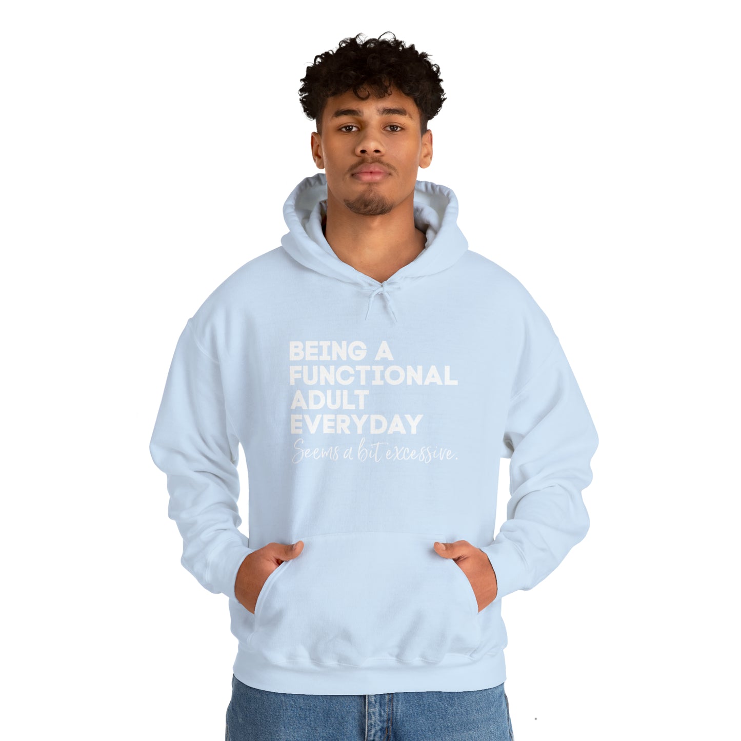 Being a functional adult sweater funny sweashirt birthday gift Christmas gifts Sweatshirt Gift for him Gift