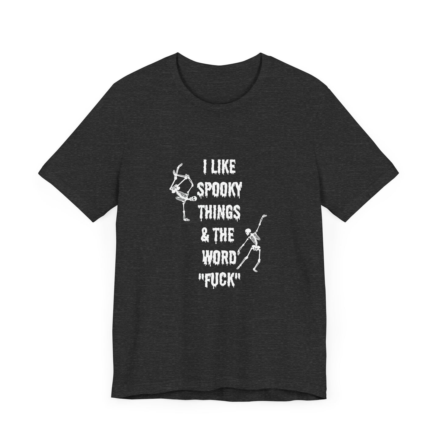 Halloween Shirt funny Halloween spooky things and the word fuck shirt spooky shirt shirt wizard Halloween shirt  bestie Halloween Christmas