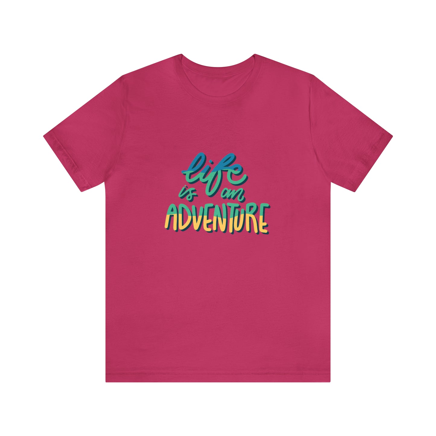 Life is a pure Adventure shirt, Good vibes only shirt, Adventurer shirt, Unisex gift, gift for her, gift for him, vacation shirt,best friend