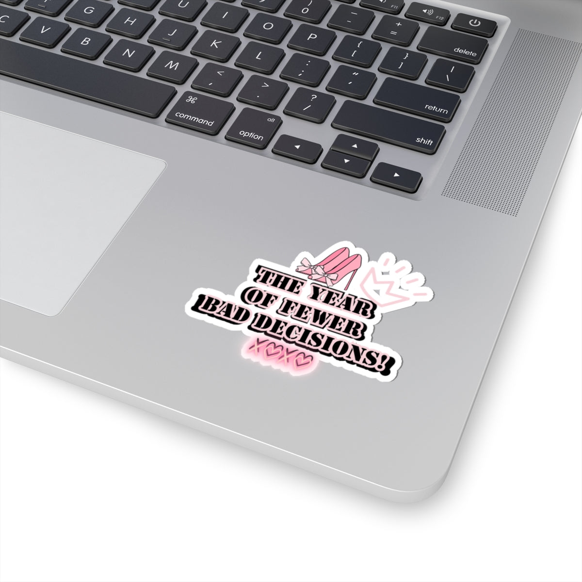 Girlboss sticker motivational sticker year of fewer bad decisions pink heels sticker funny Beautiful sticker loved gift for her sticker vday