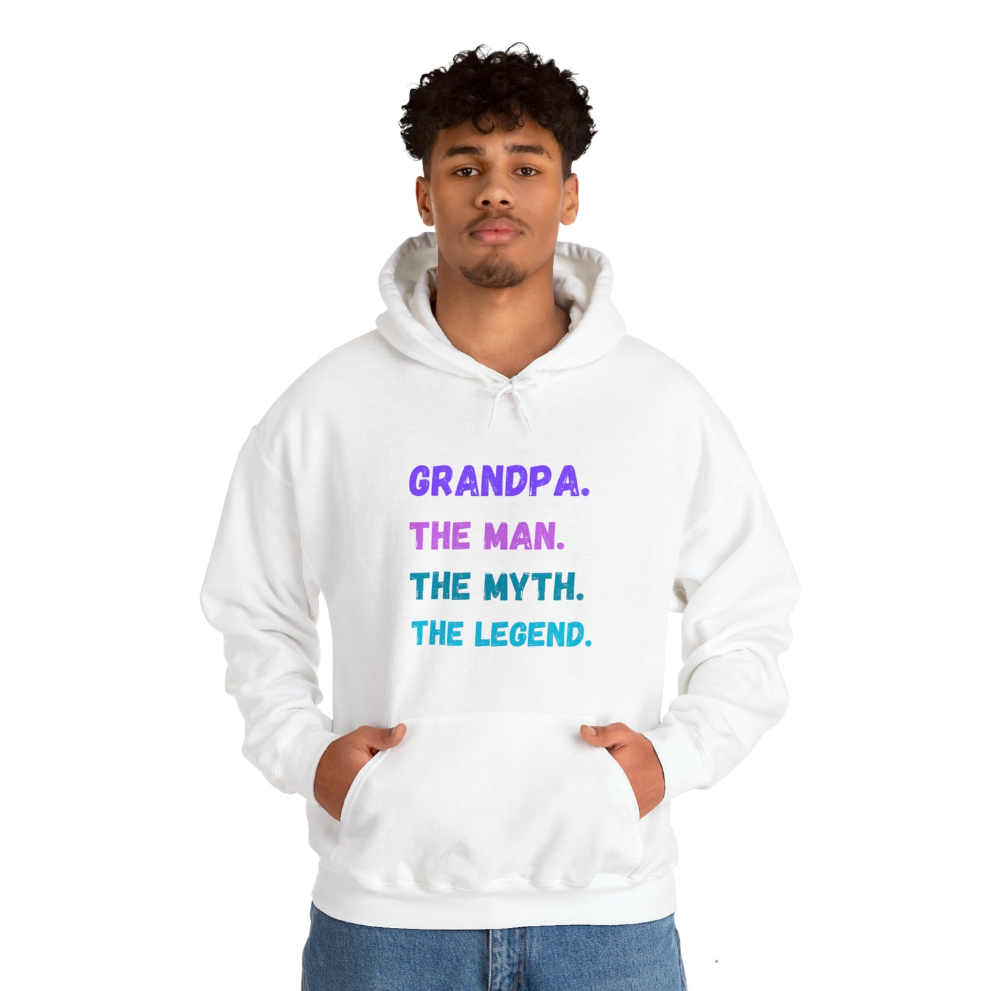 Grandpa Hoodie the man the myth the legend t-shirt, gift for Dad and me shirts, Father's day gifts, best friend, Christmas gift for dad